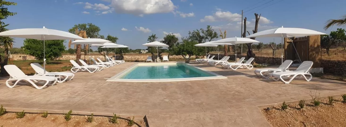 Pool view, Swimming Pool in B&b Casina Il Mandorlo