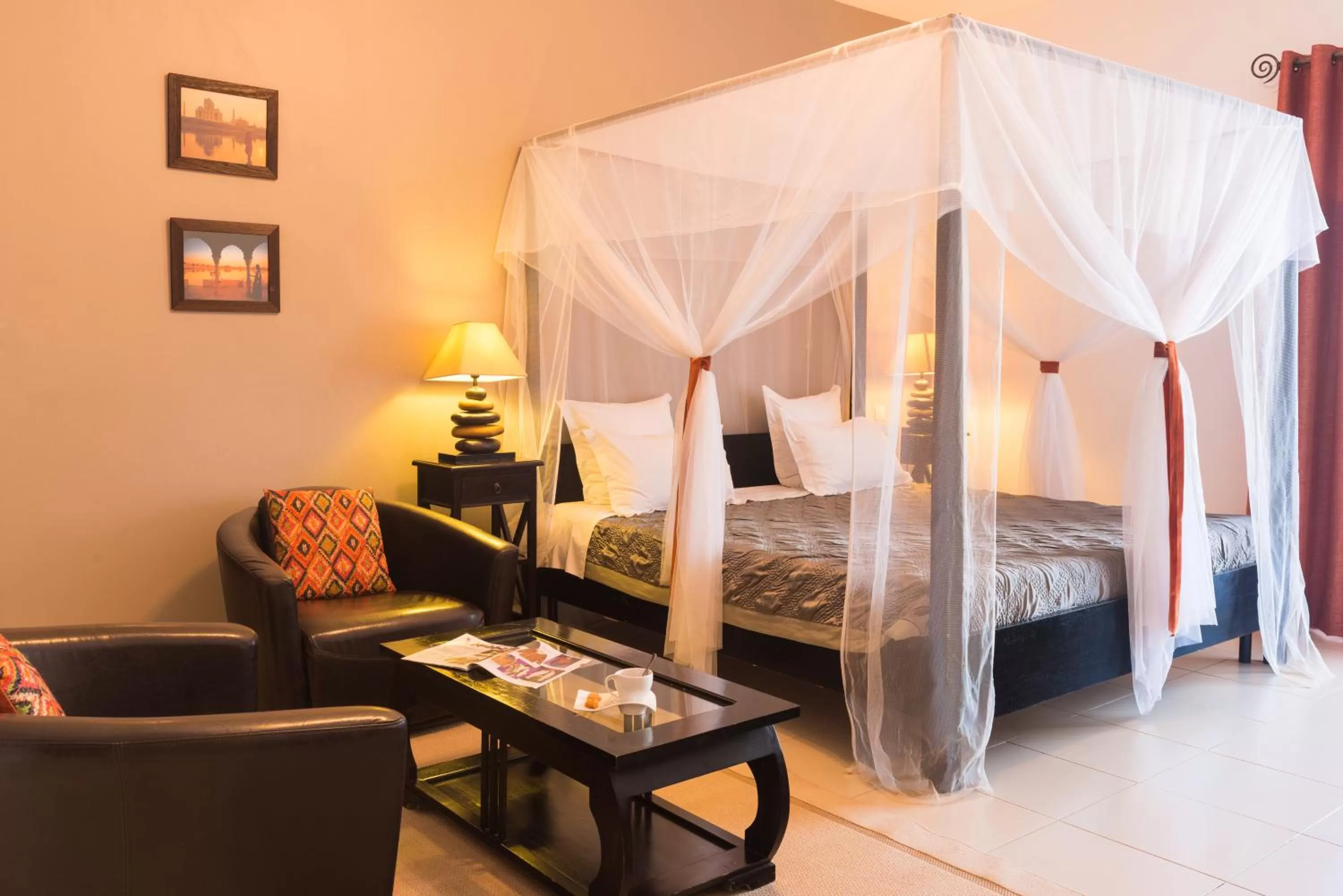 Bed in La Résidence