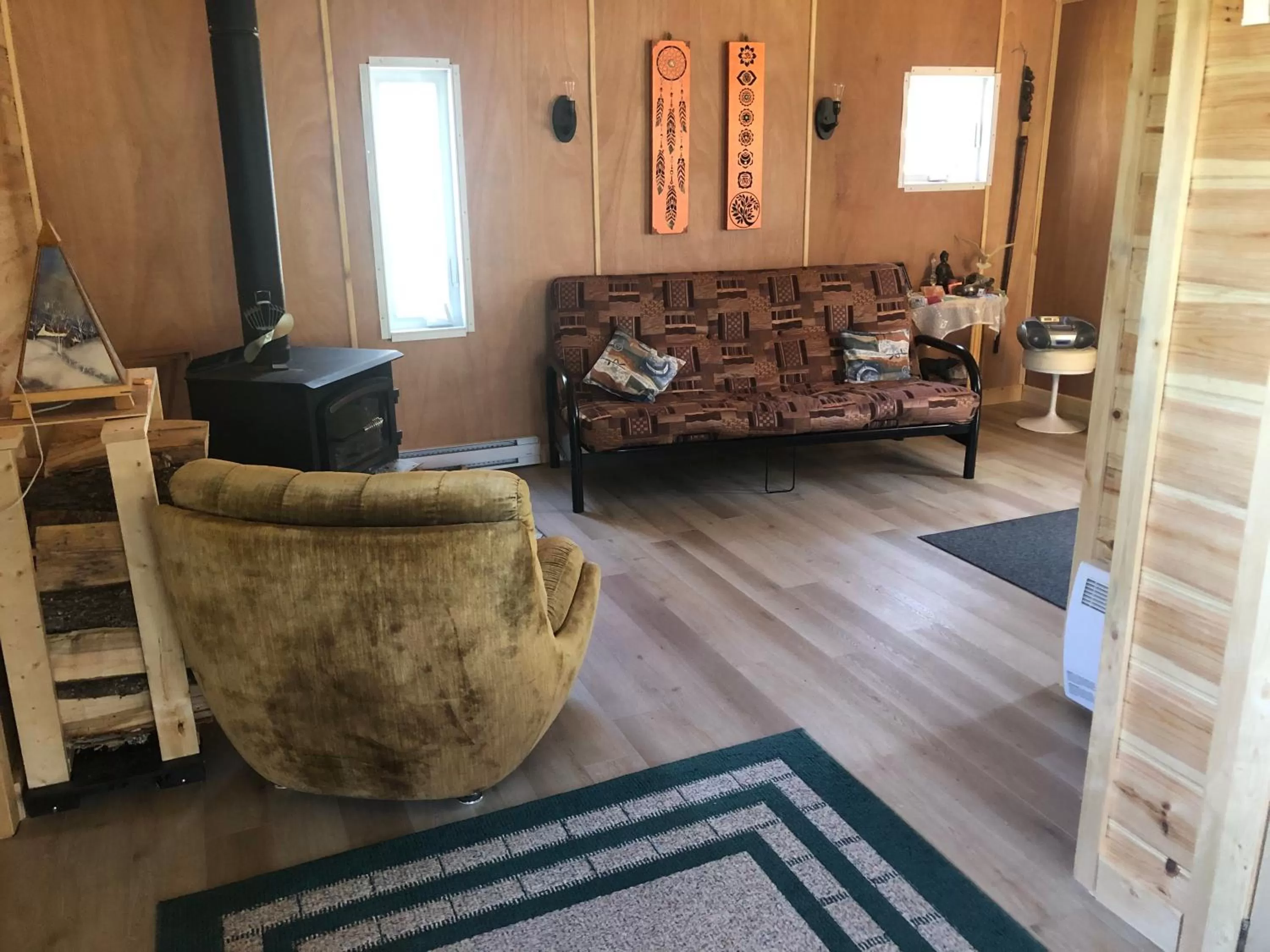 Living room, Seating Area in Gîte de la Montagne Enchantée