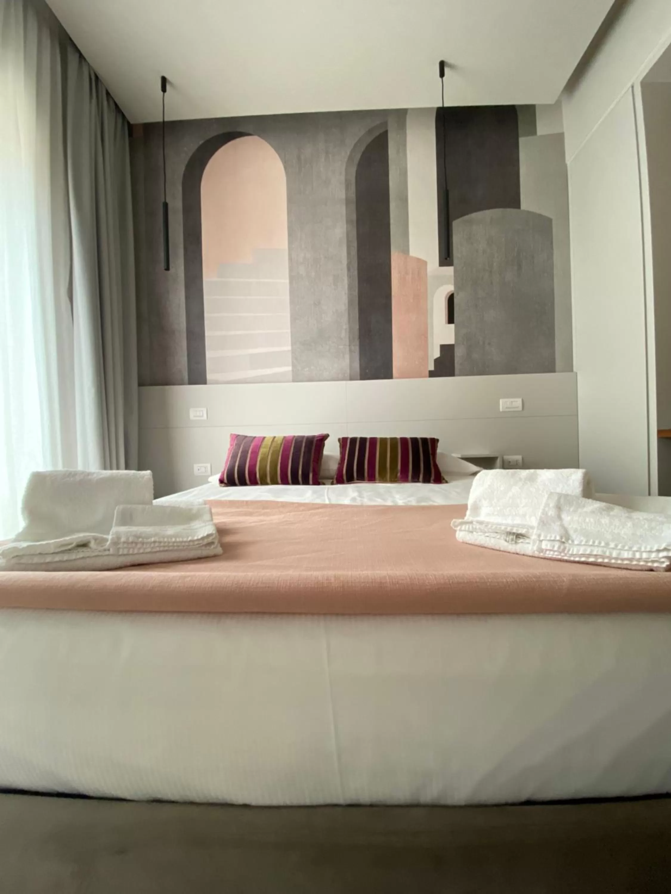 Bed in Nonno Nicola Rooms