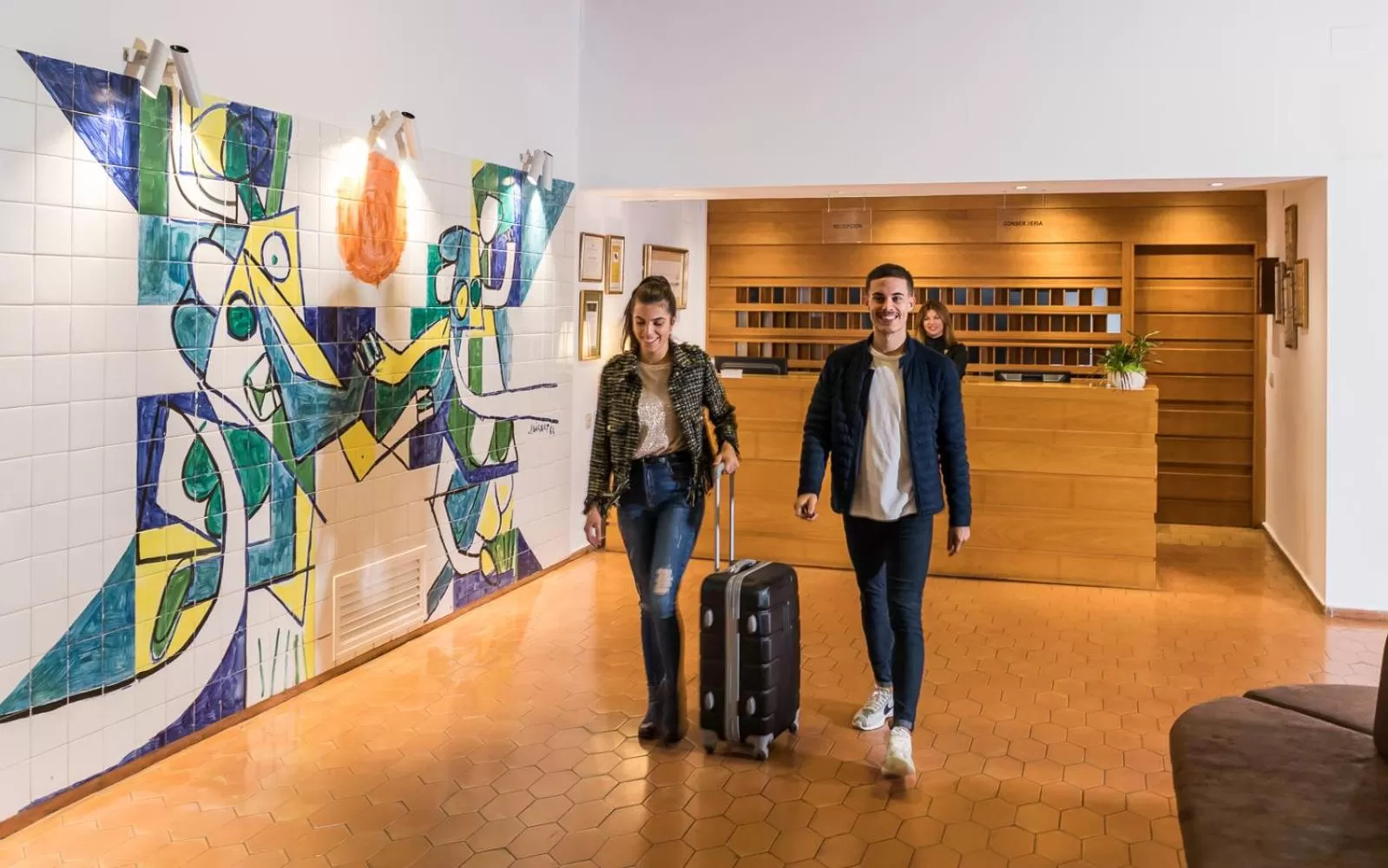 Staff in Parador de Ayamonte