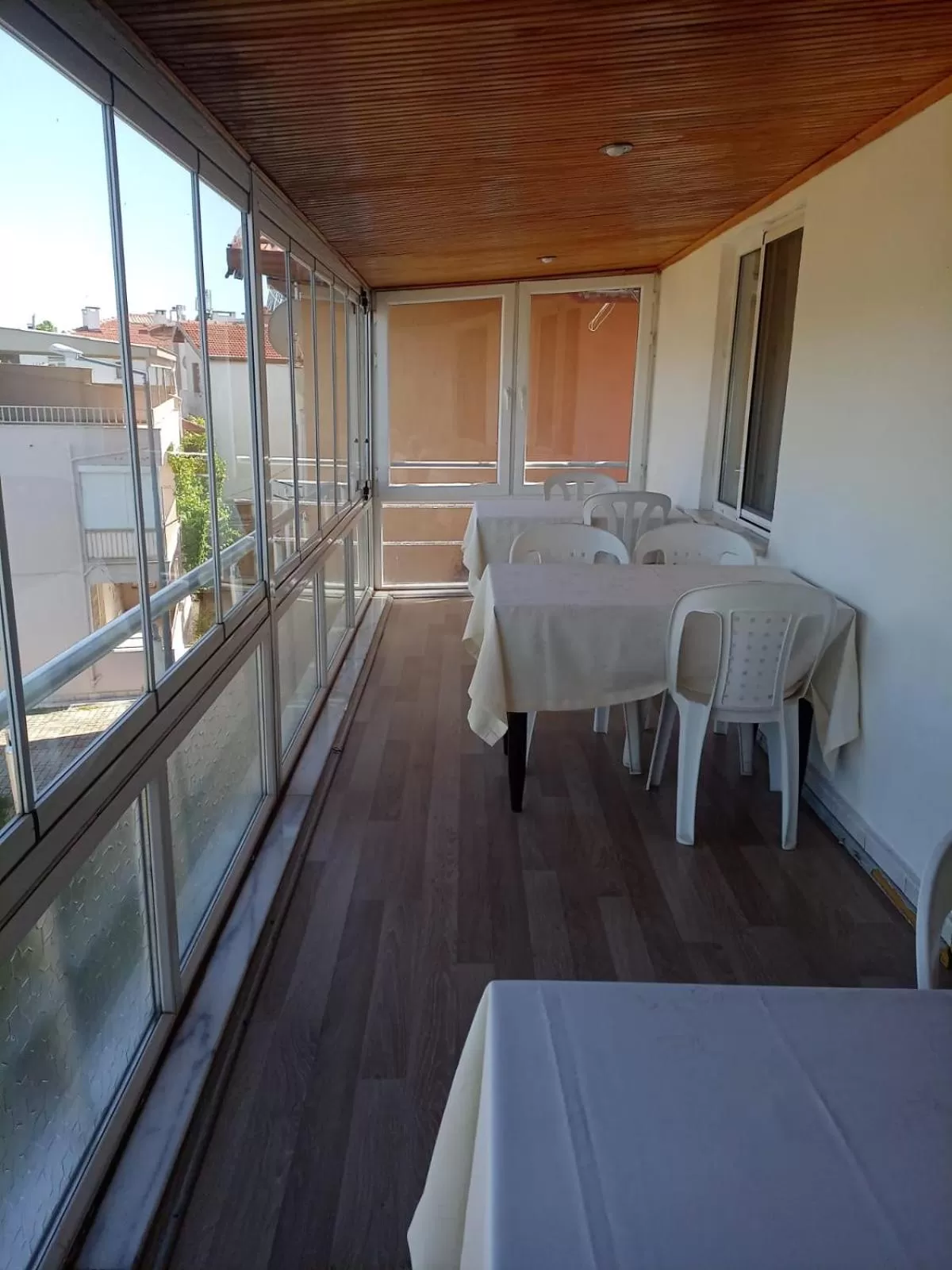 Balcony/Terrace in Ali's Pension ada alis