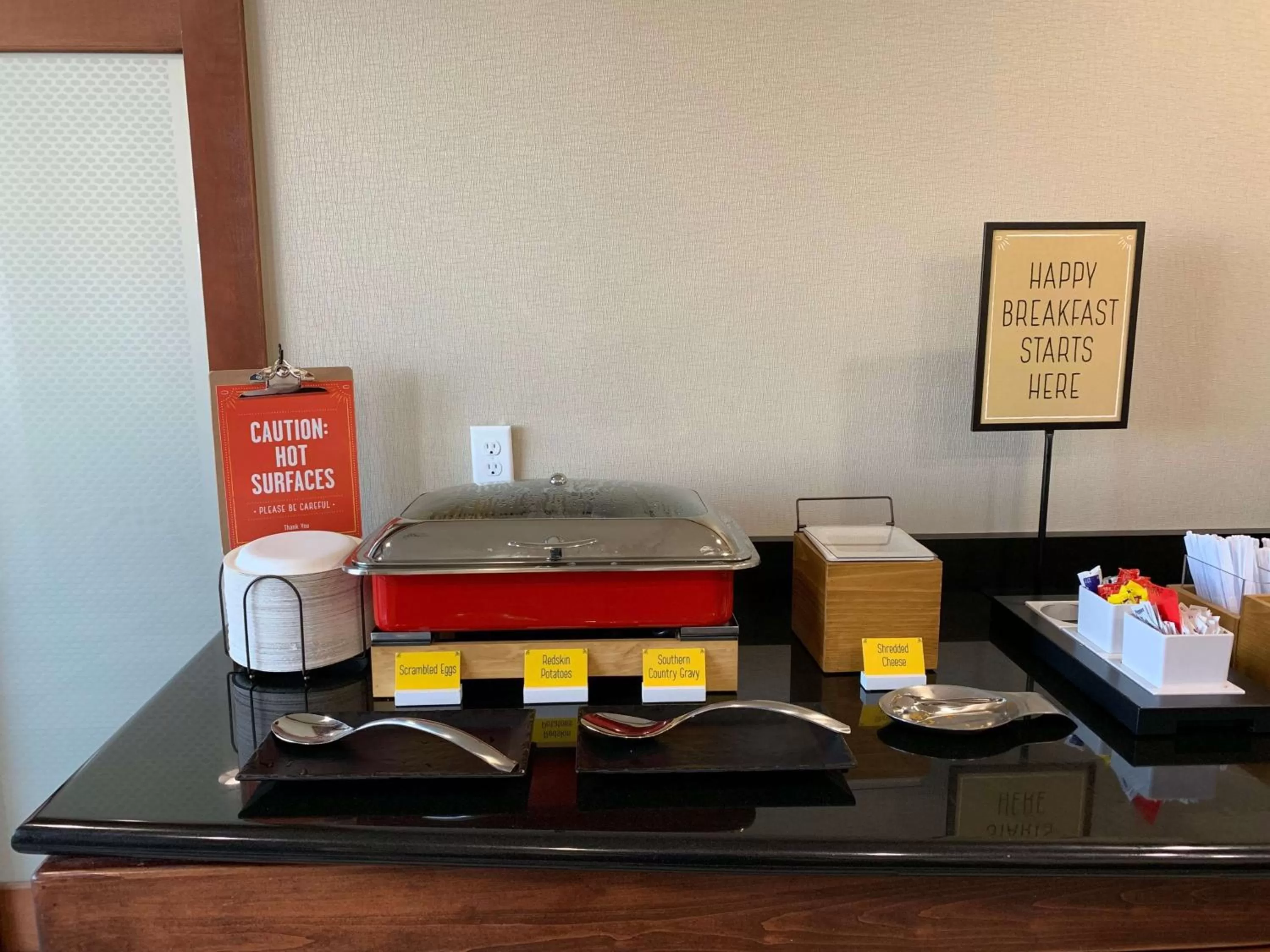 Breakfast in Hampton Inn Fort Stockton