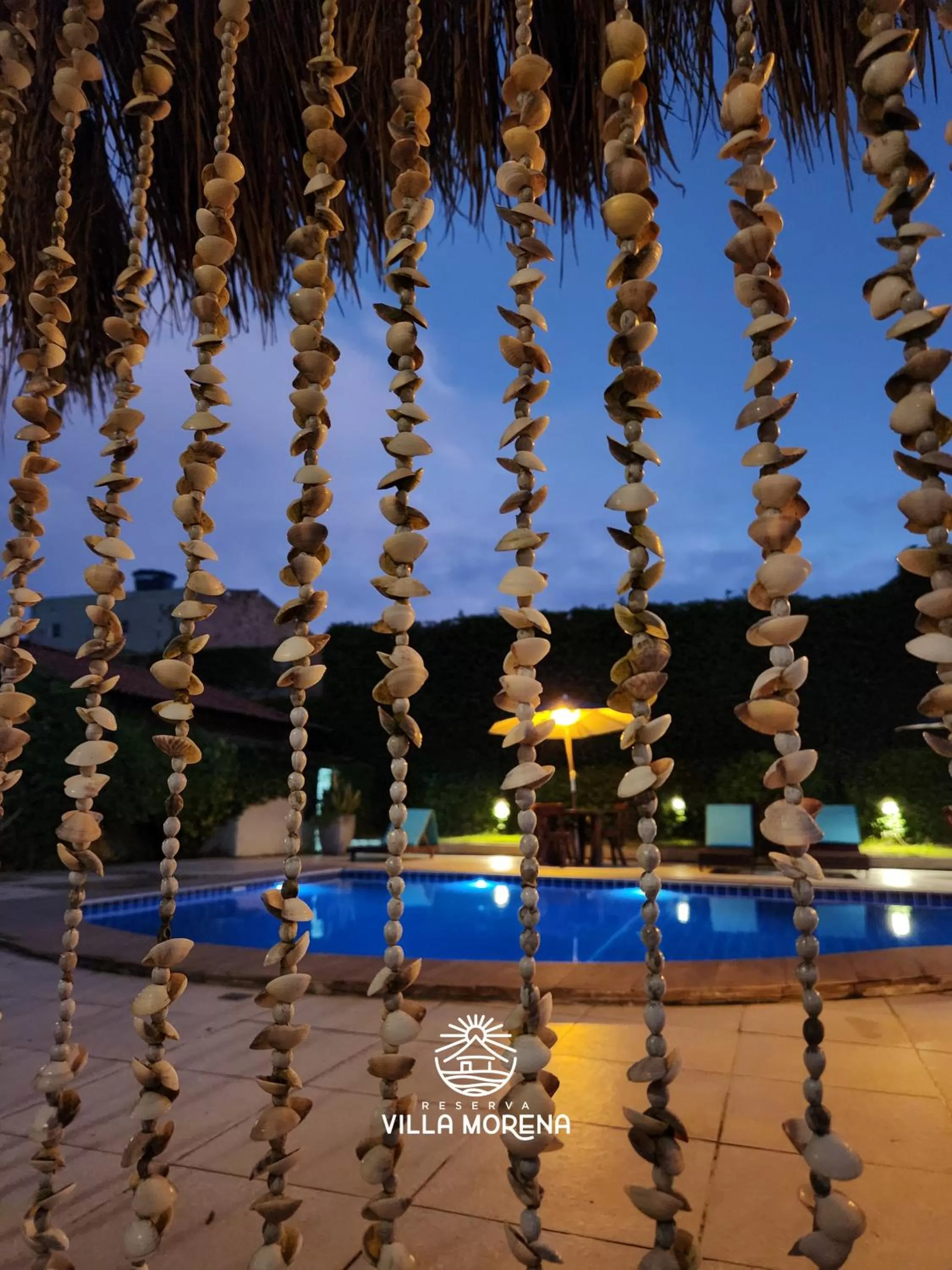 Night, Swimming Pool in Pousada Villa Morena