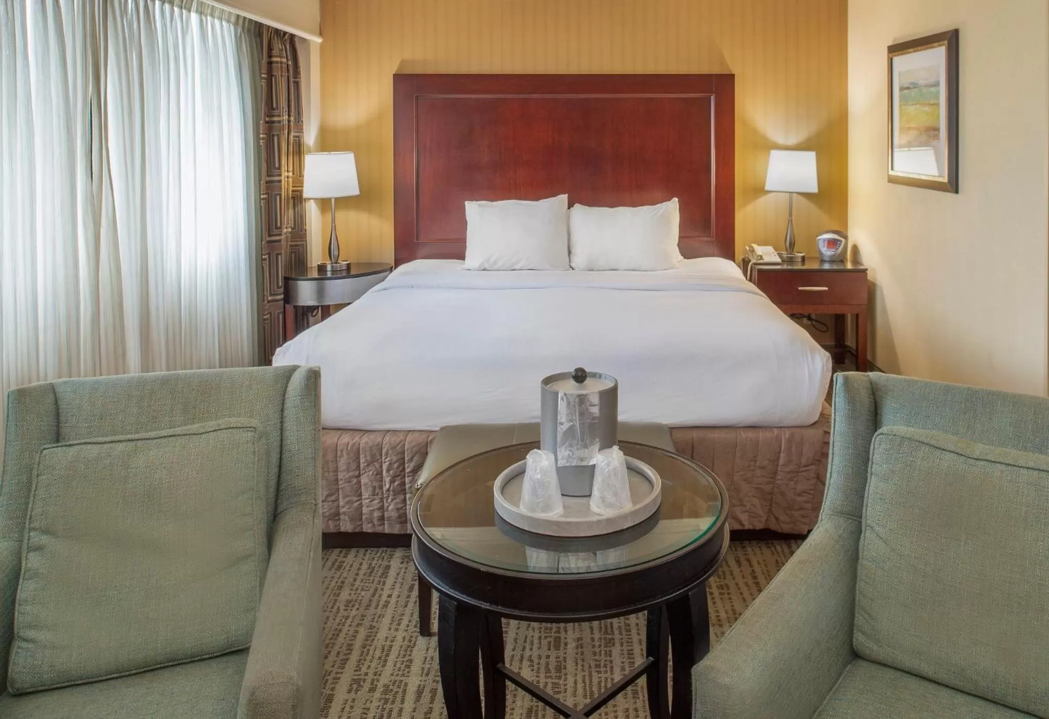 Photo of the whole room, Bed in Crowne Plaza Hotel St. Louis Airport by IHG