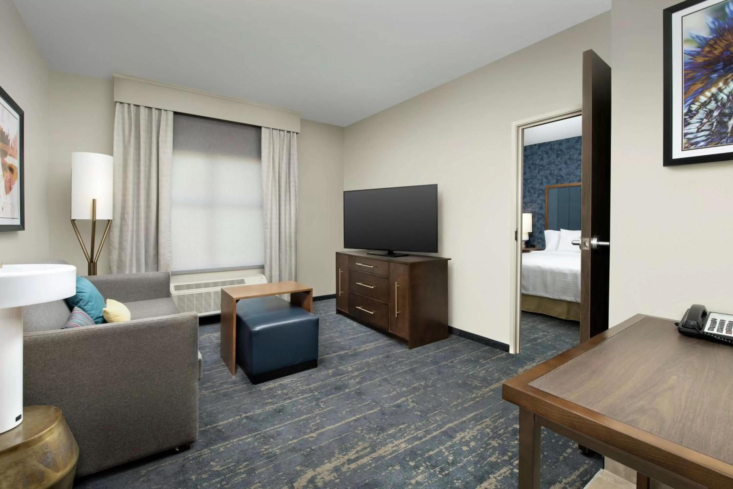 Bedroom in Homewood Suites By Hilton Denver Airport Tower Road