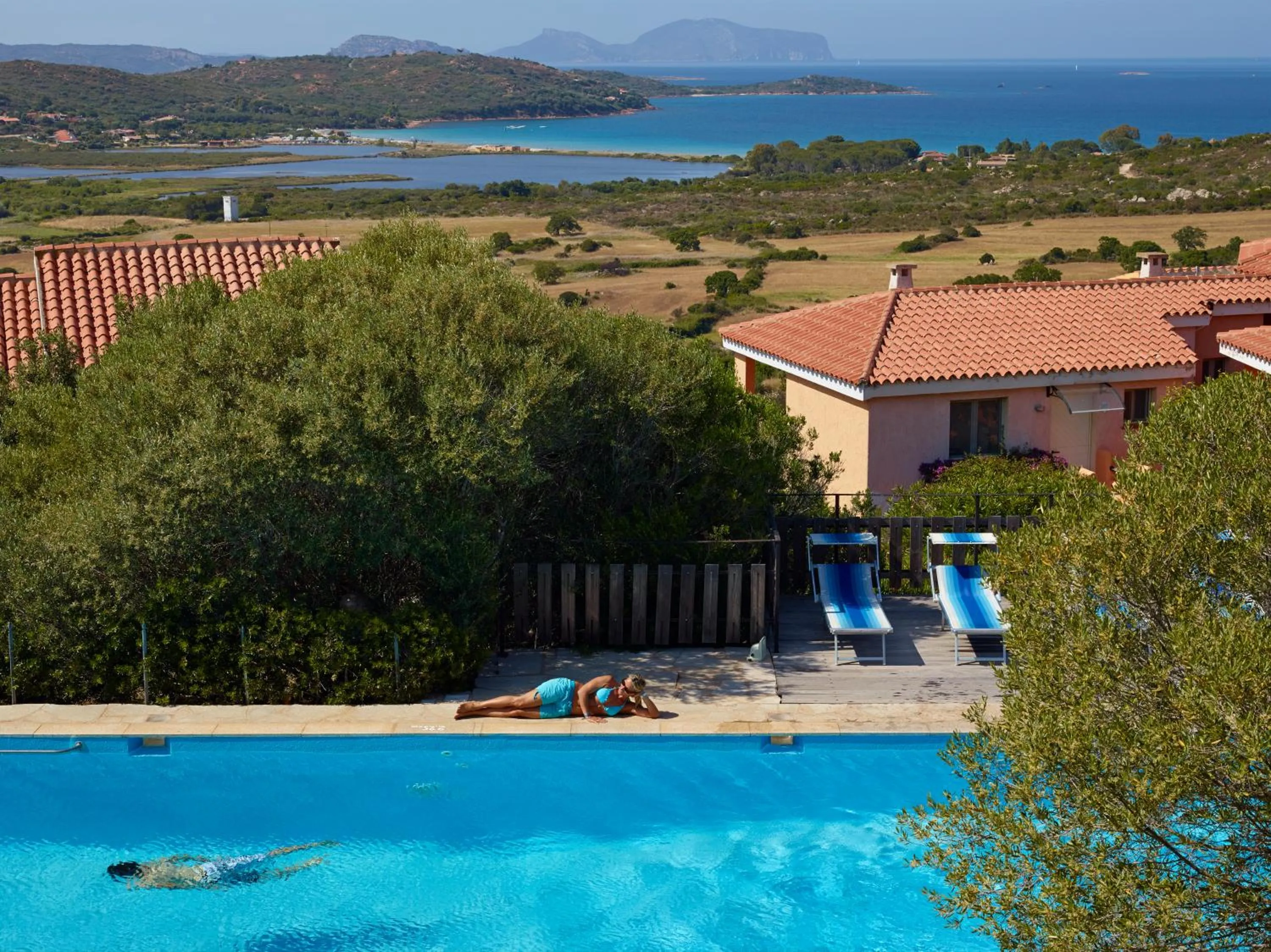 Swimming pool in Residence Hotel Lu Nibareddu