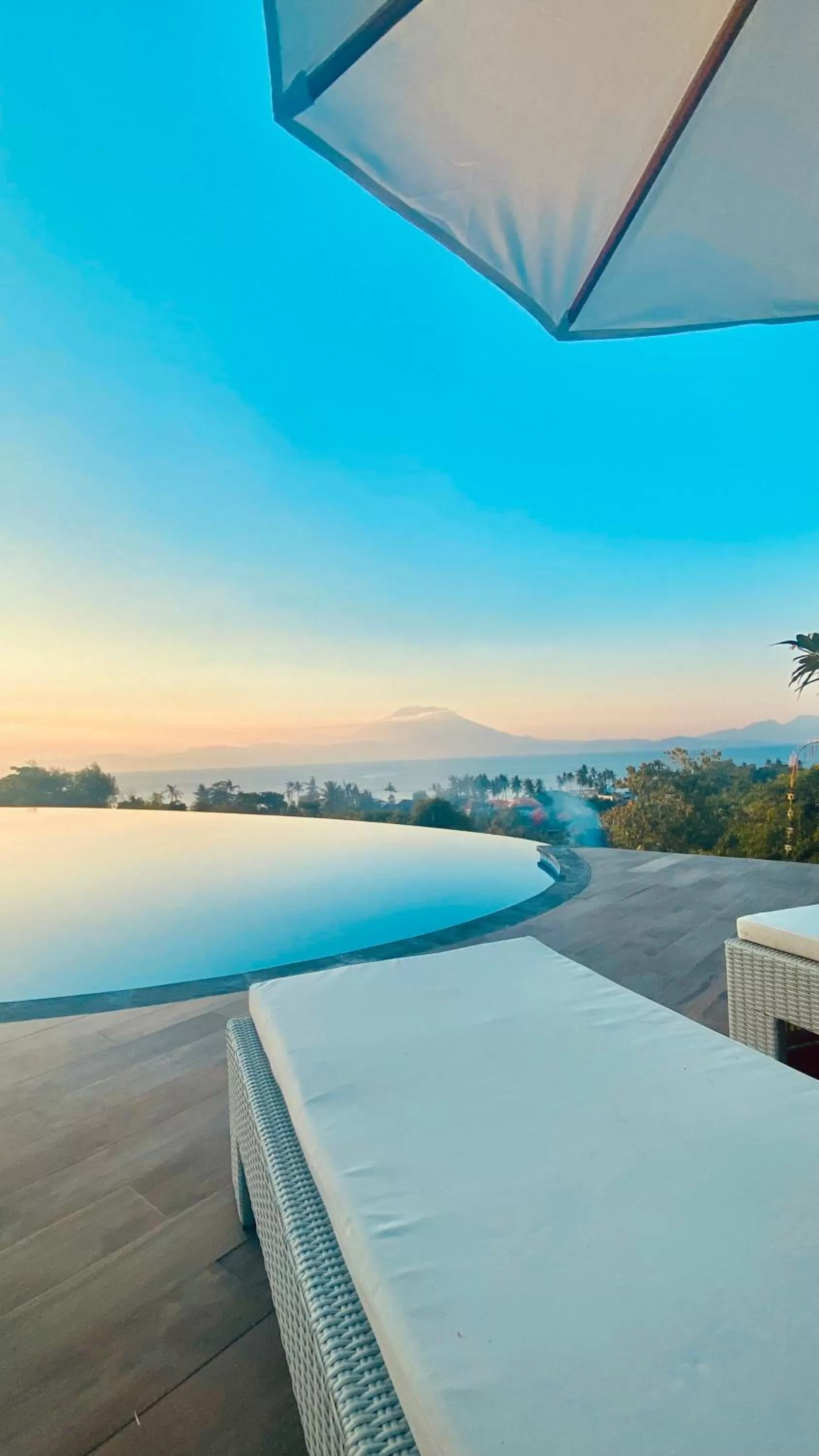 Pool view in The Kama