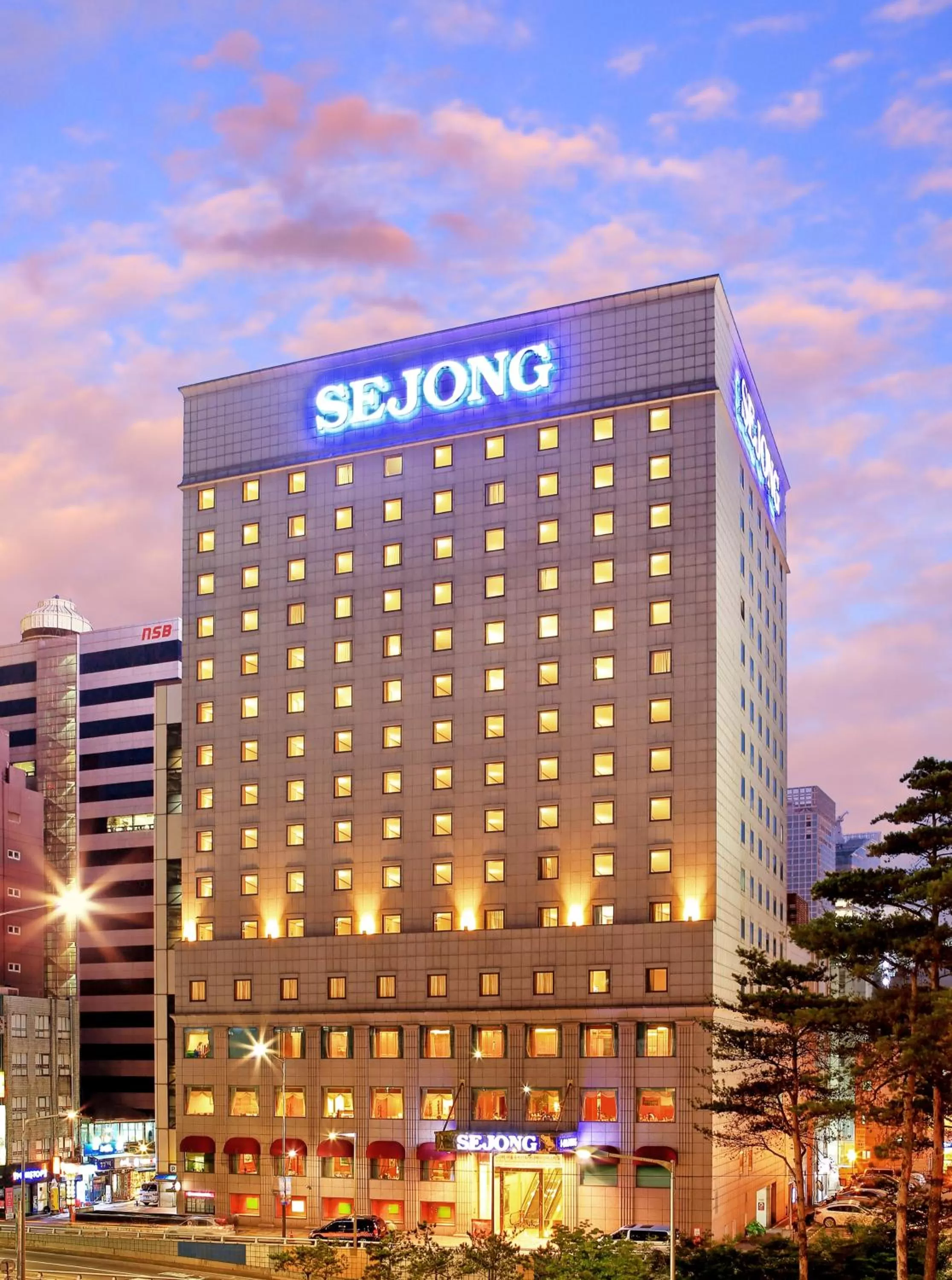 Facade/entrance in Sejong Hotel Seoul Myeongdong