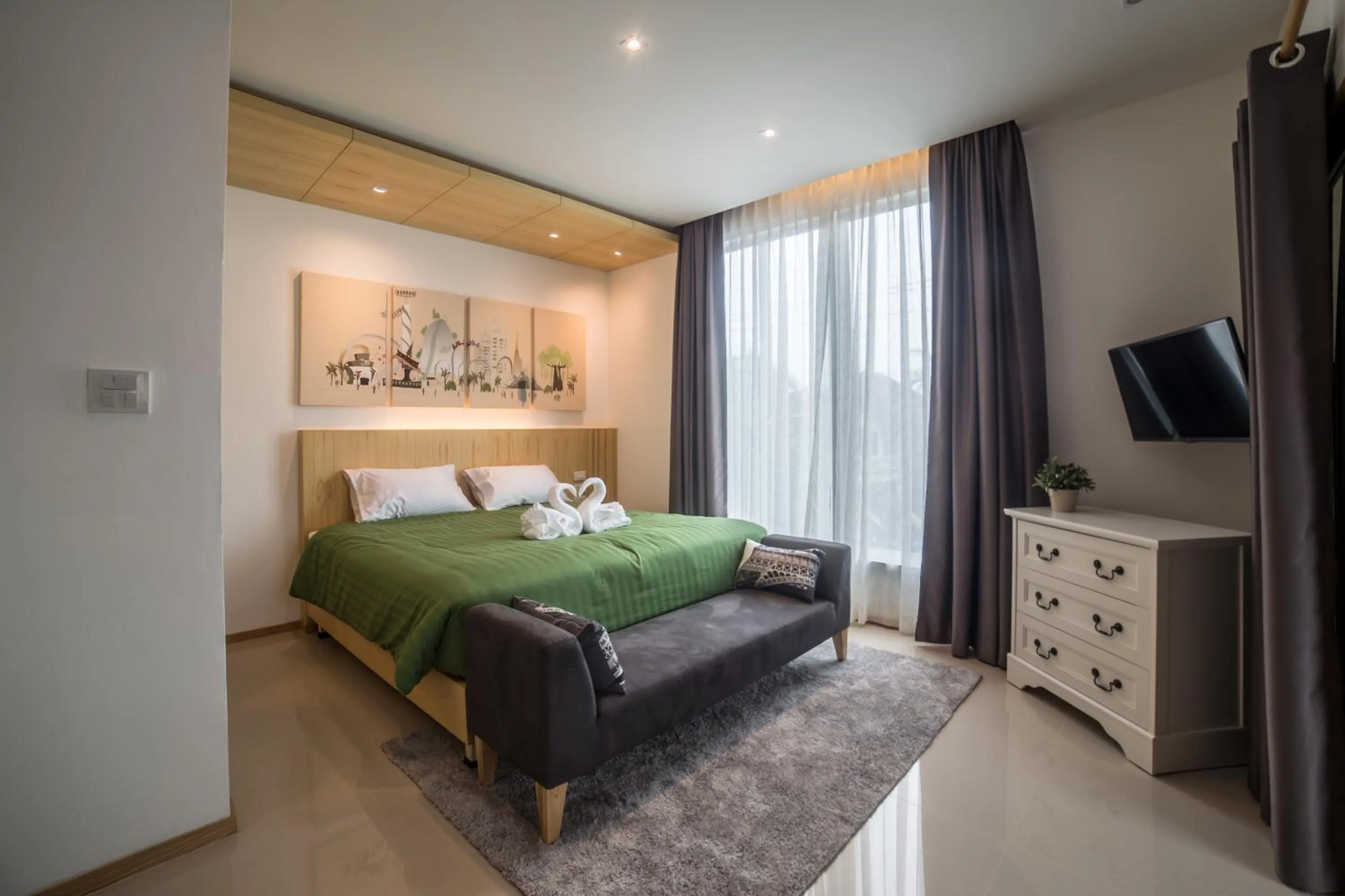 Bed in The Bliss Ubon