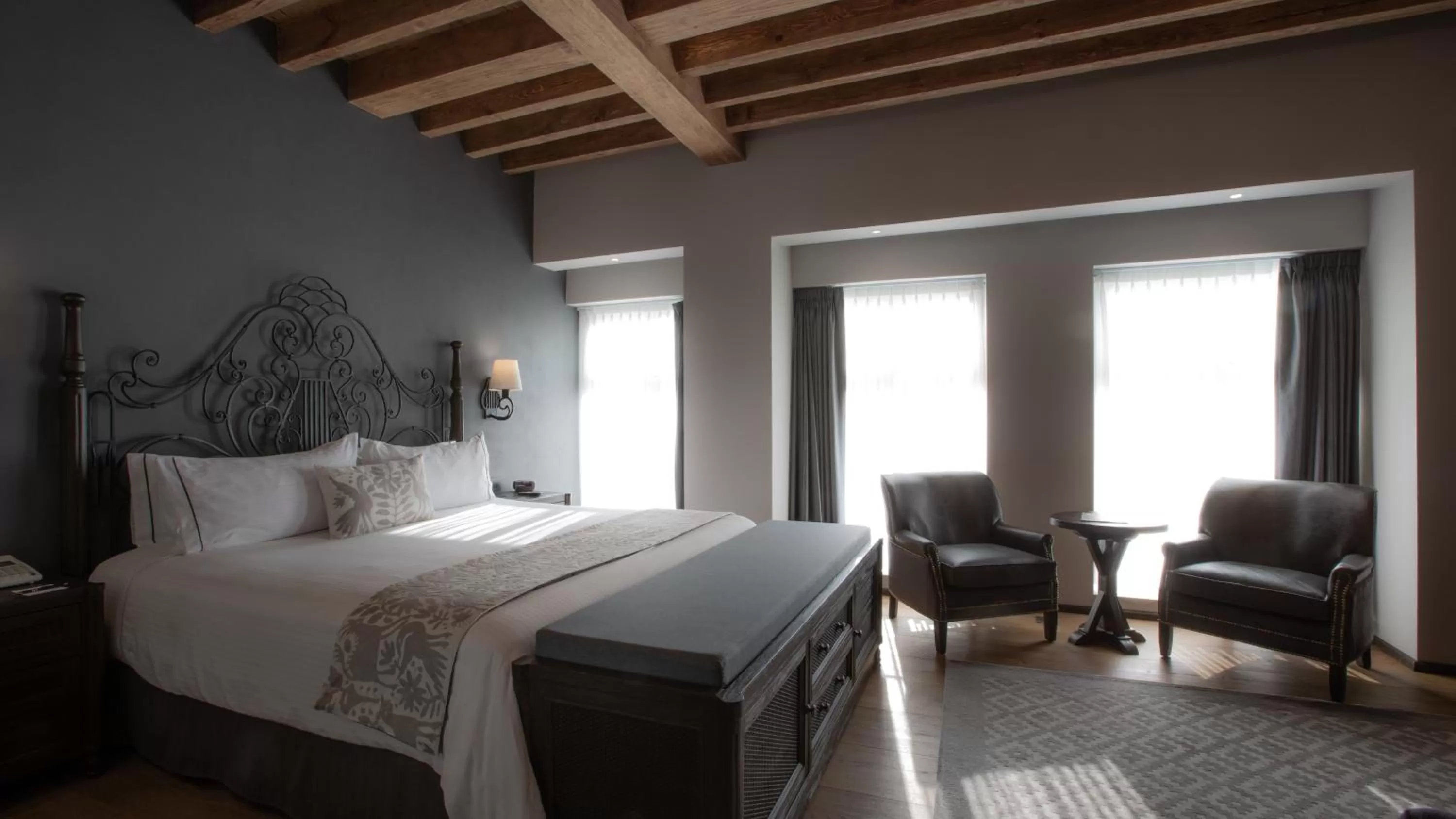 Bedroom, Bed in Zocalo Central & Rooftop Mexico City