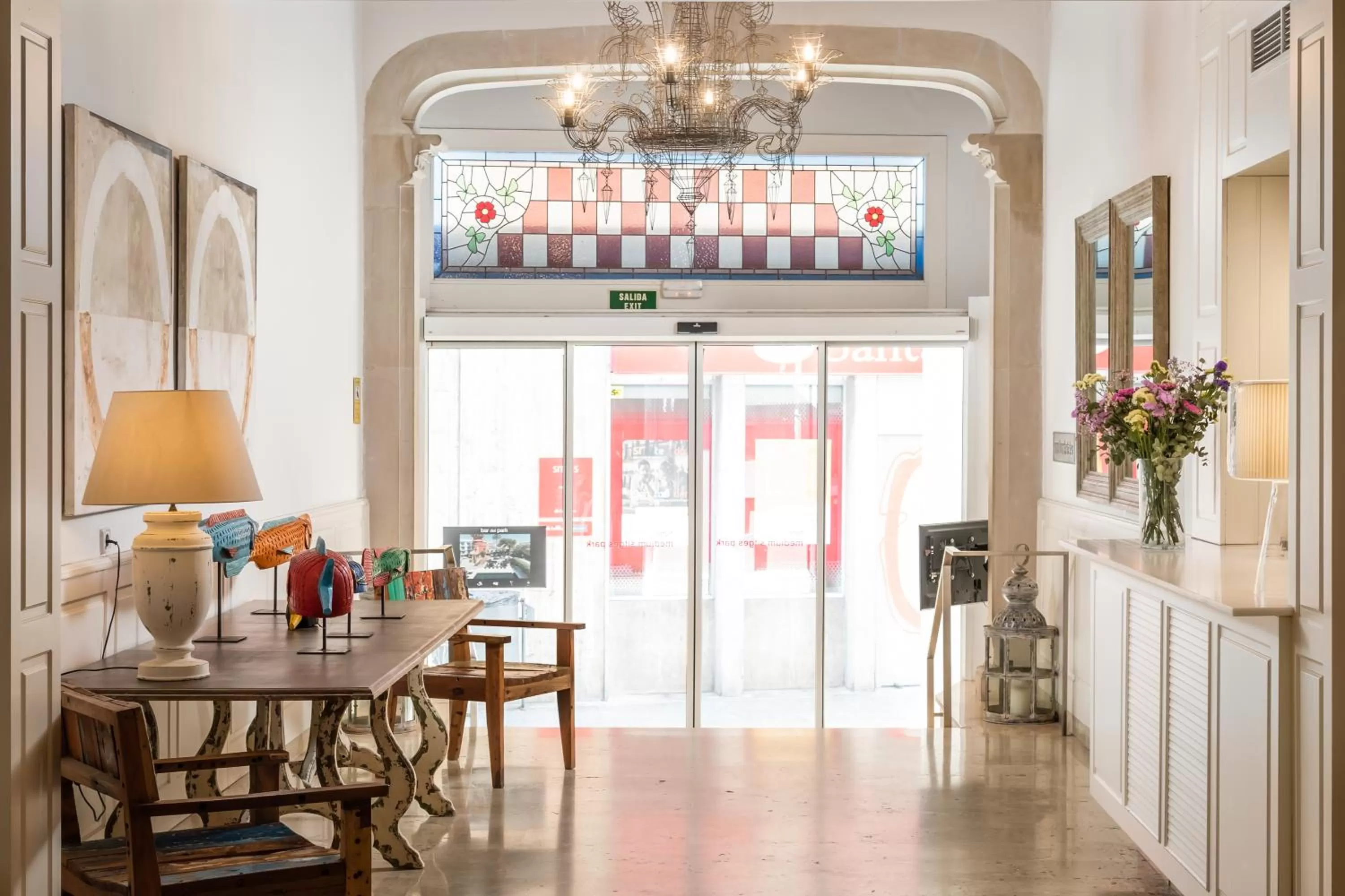 Lobby or reception in Hotel Medium Sitges Park