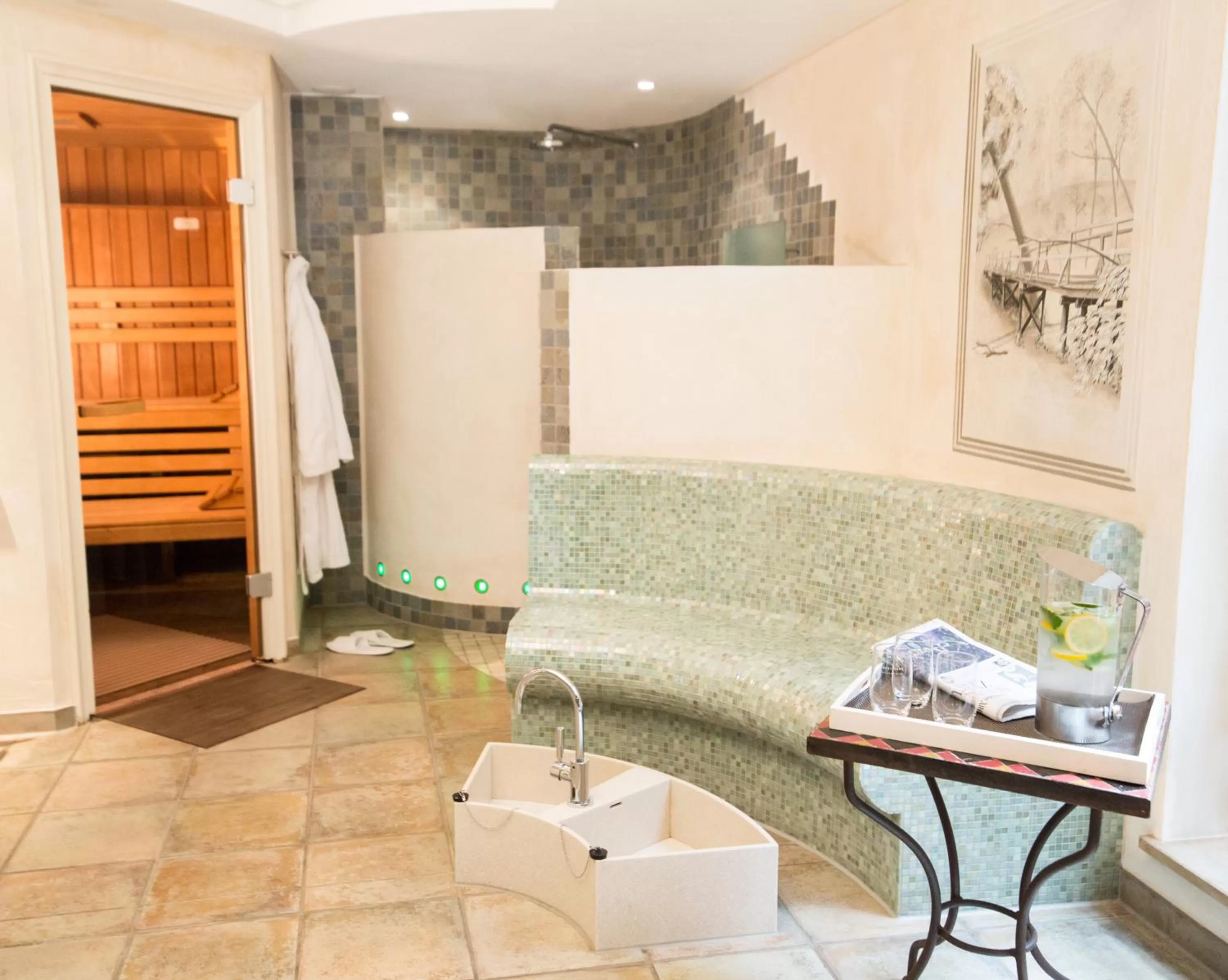 Sauna in Forsthaus Heiligenberg