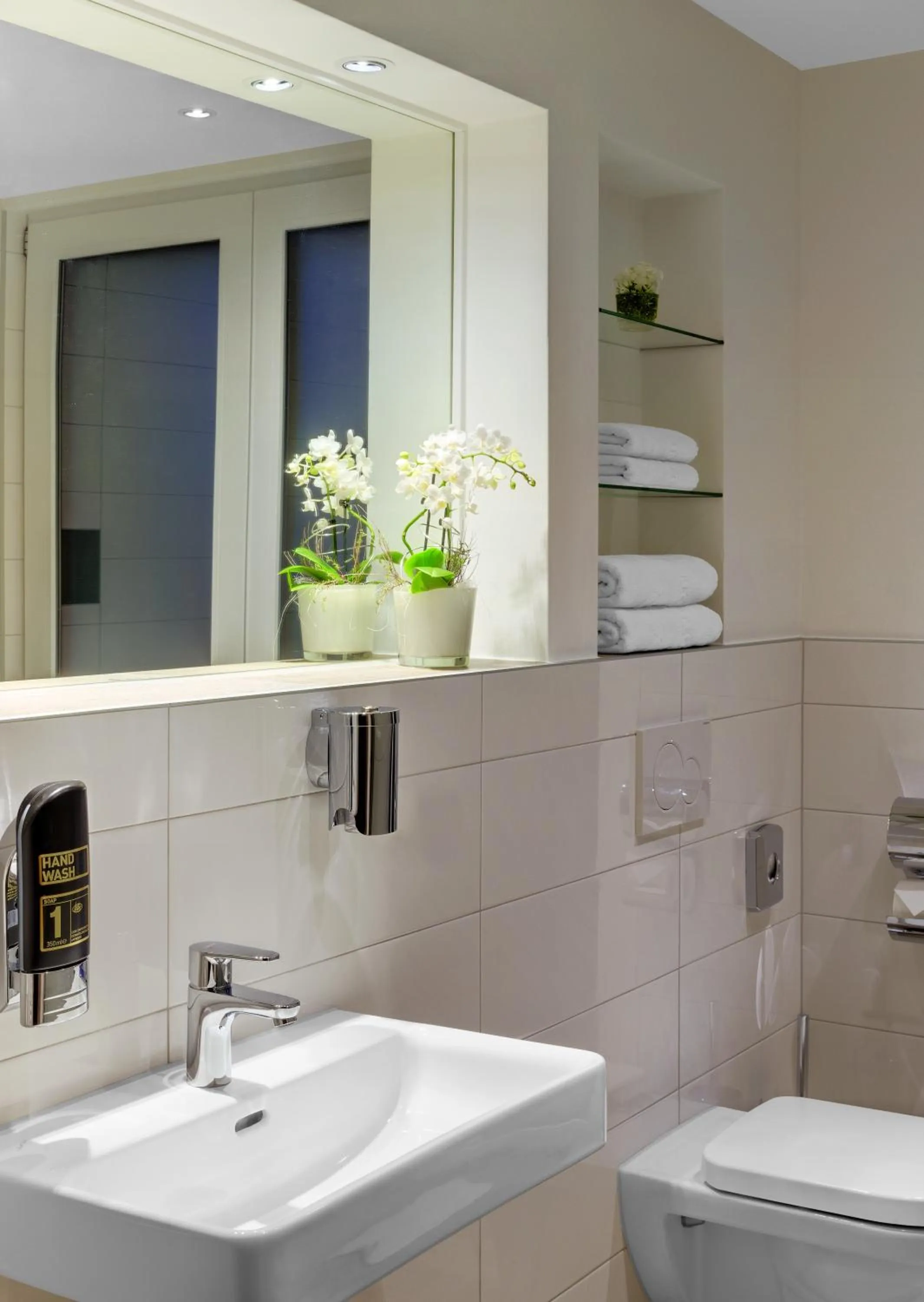 Bathroom in Hotel und Pension Seereich