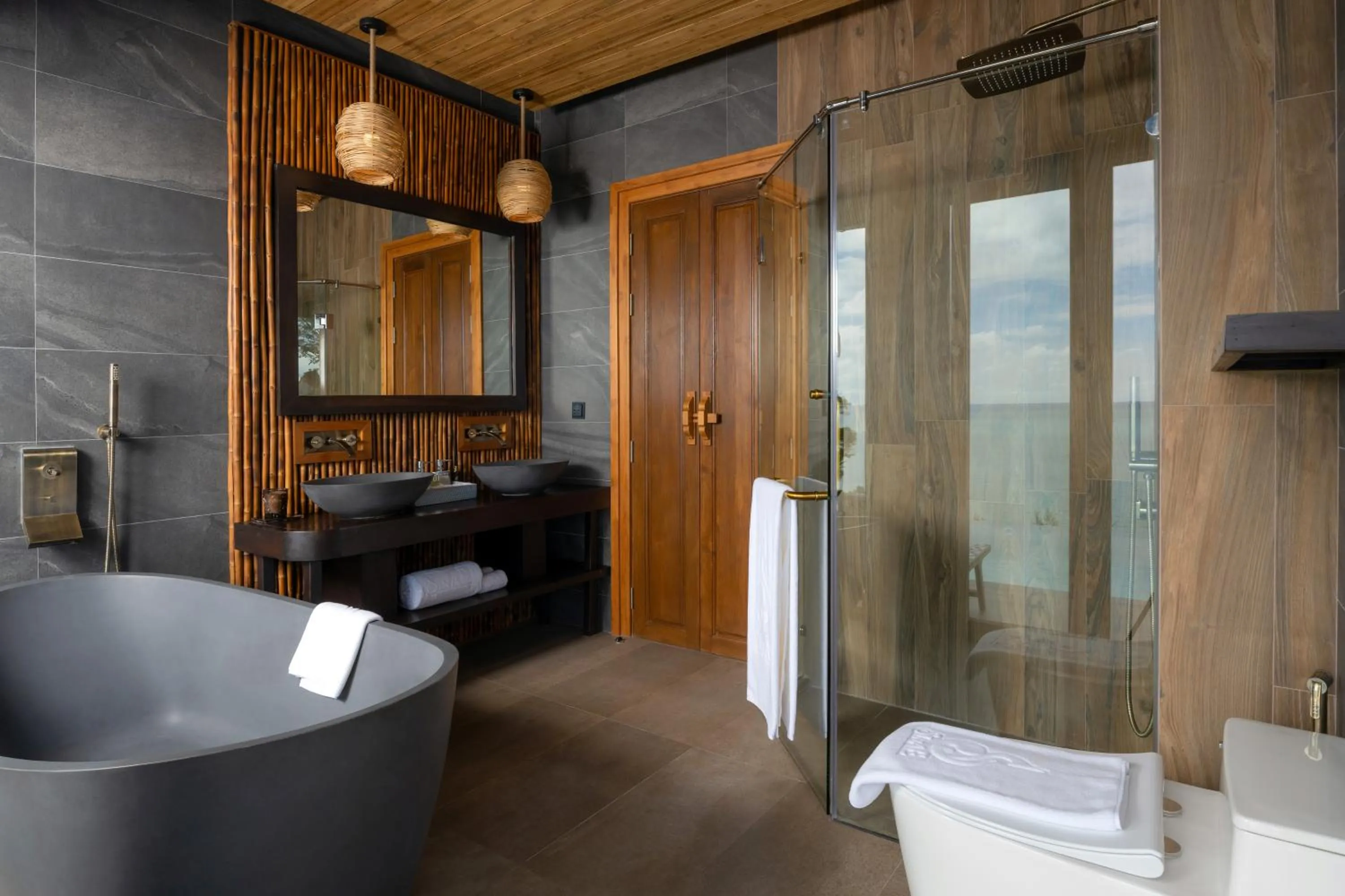 Bathroom in SINAE Phuket Luxury Hotel