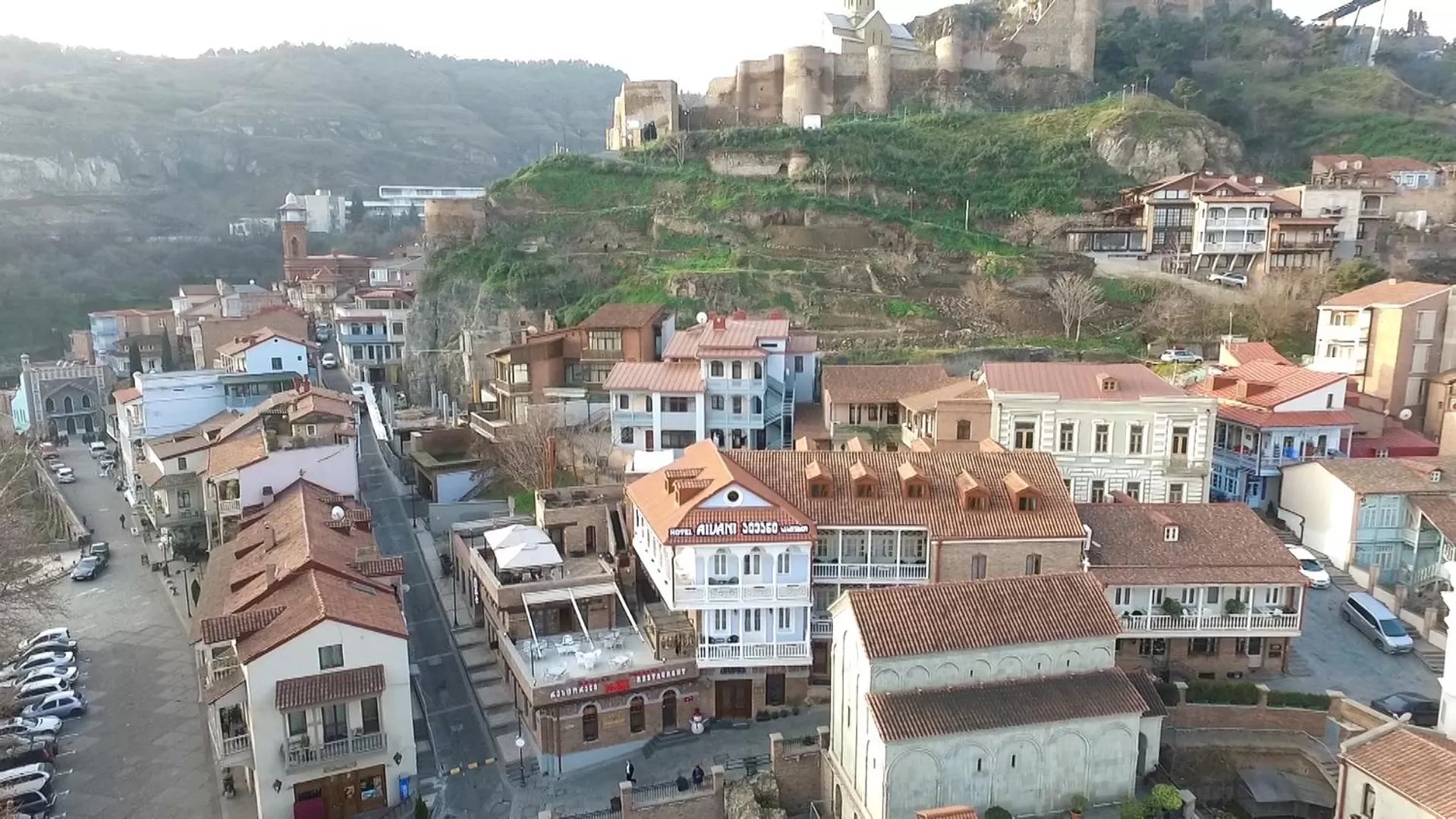 Property building in Hotel Aivani Old Tbilisi