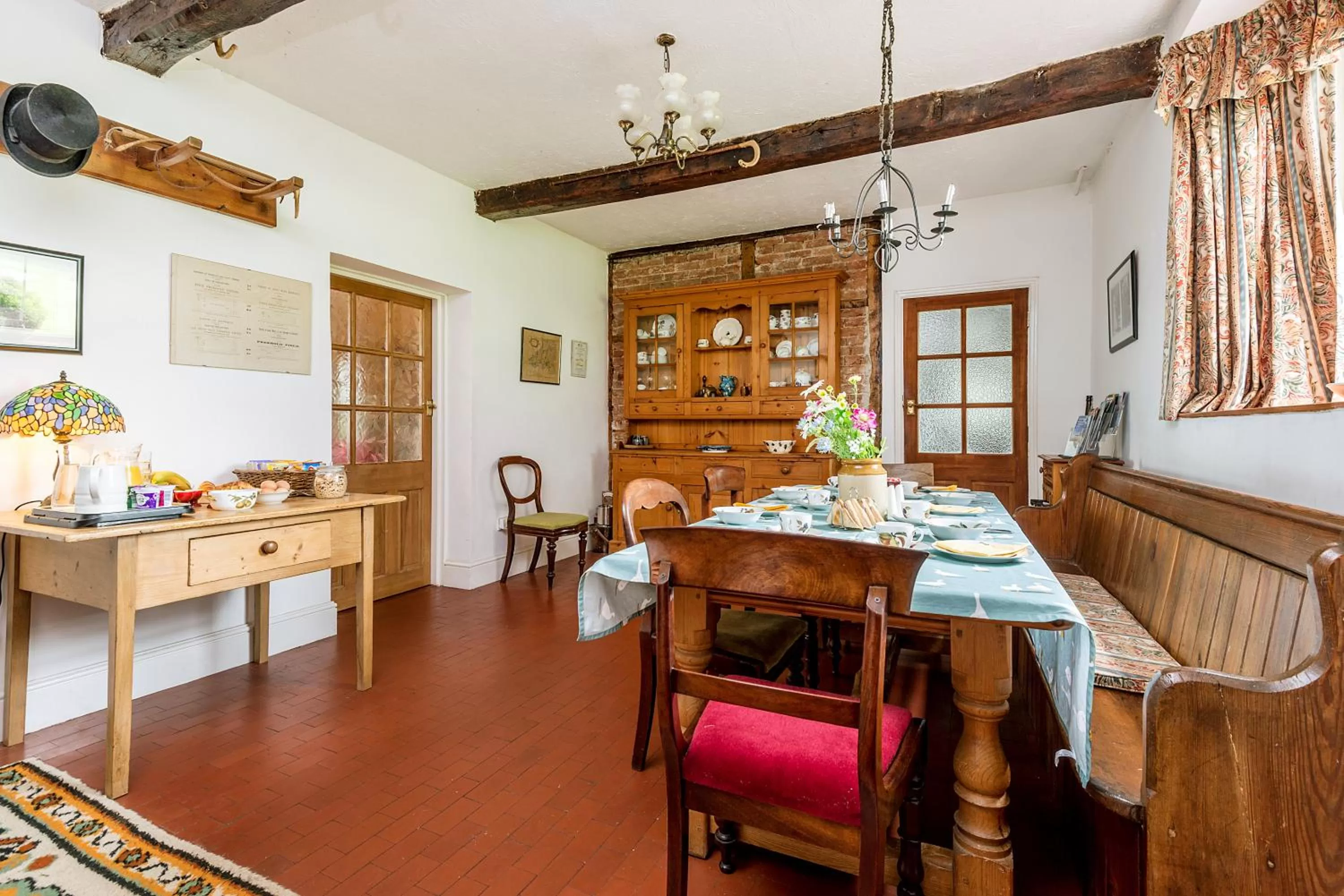 Dining area, Restaurant/Places to Eat in Kidwelly Farmhouse