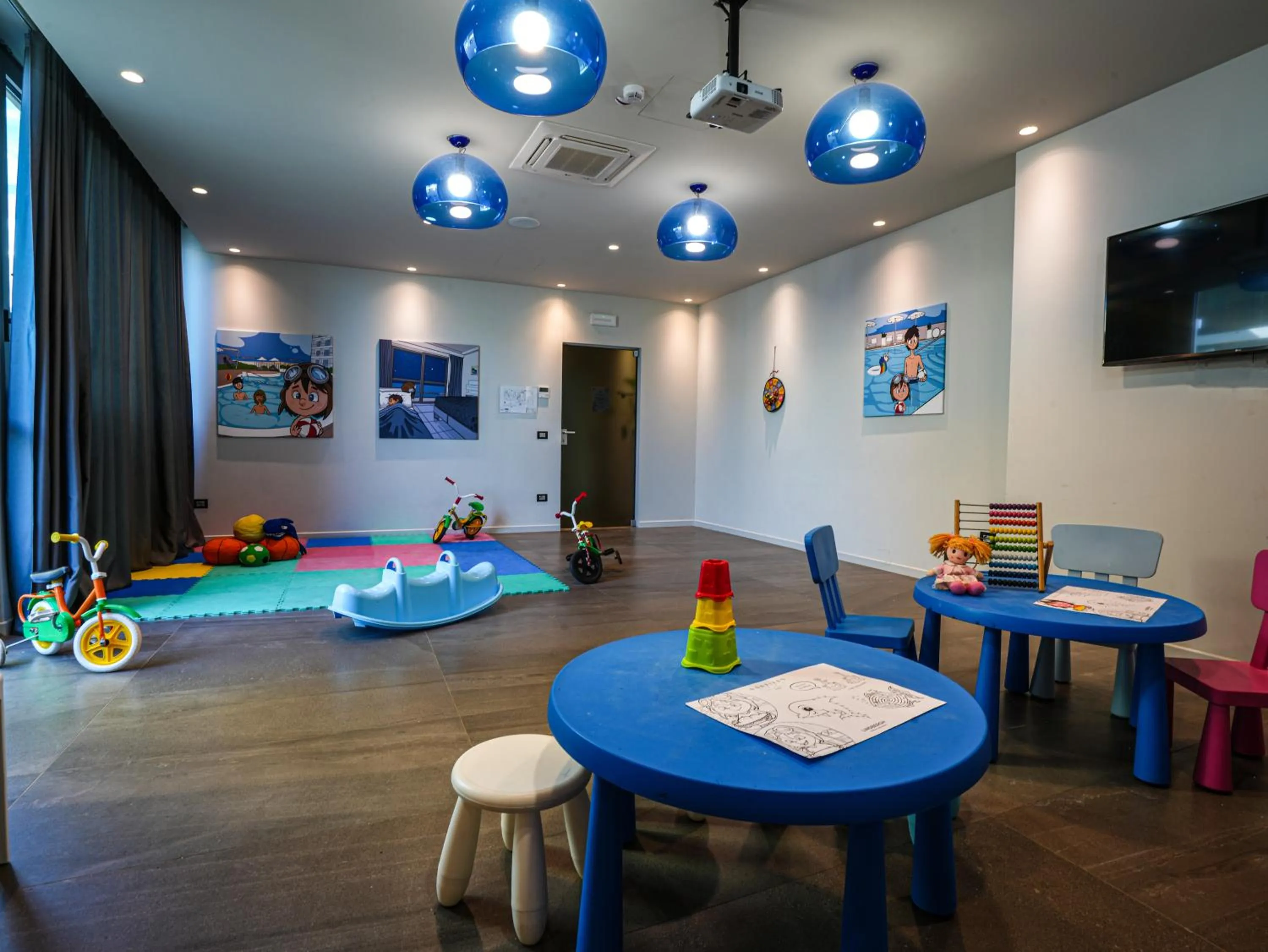 Kids's club in Nautilus Family Hotel