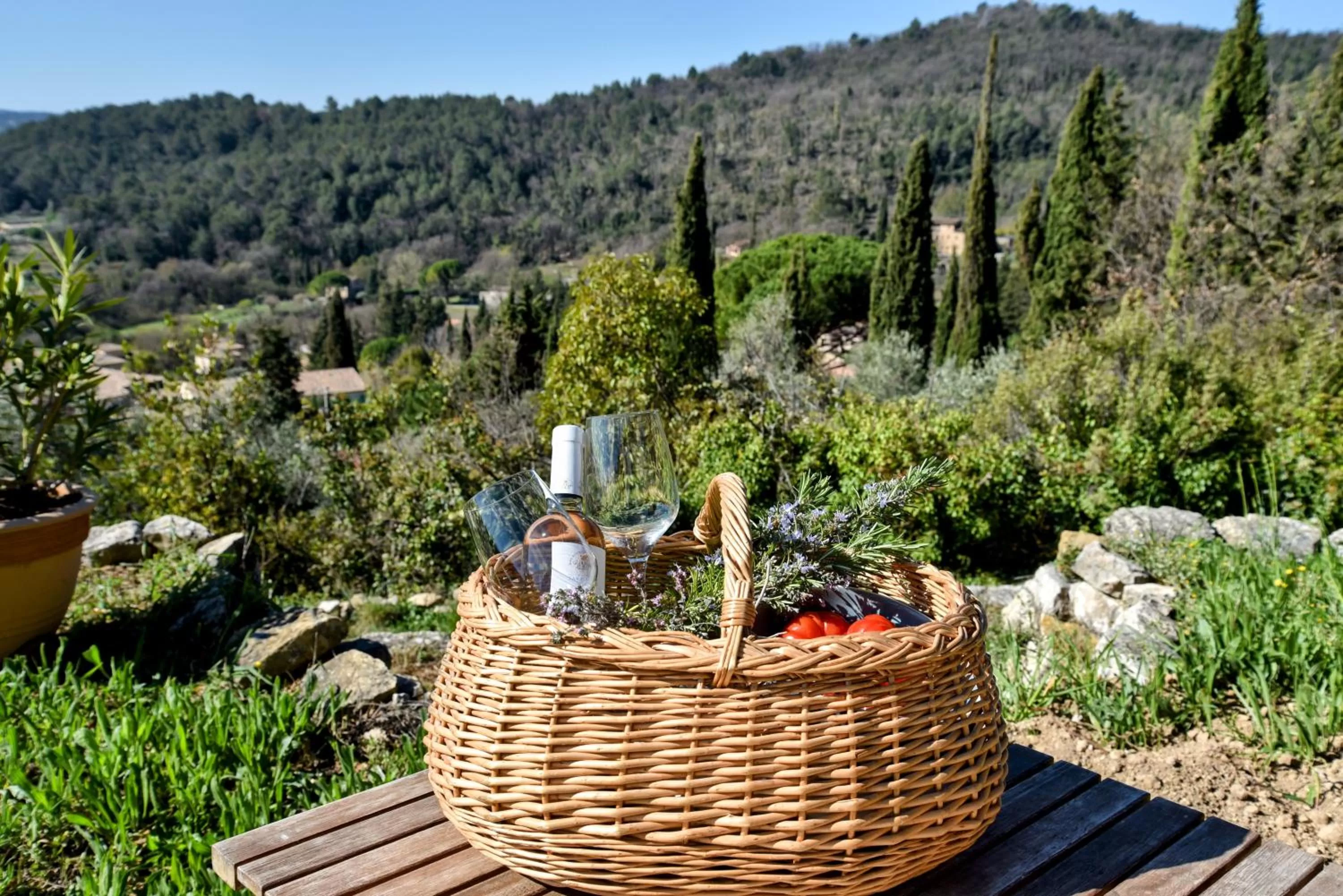 Garden in Chambre d'hôtes Cottes