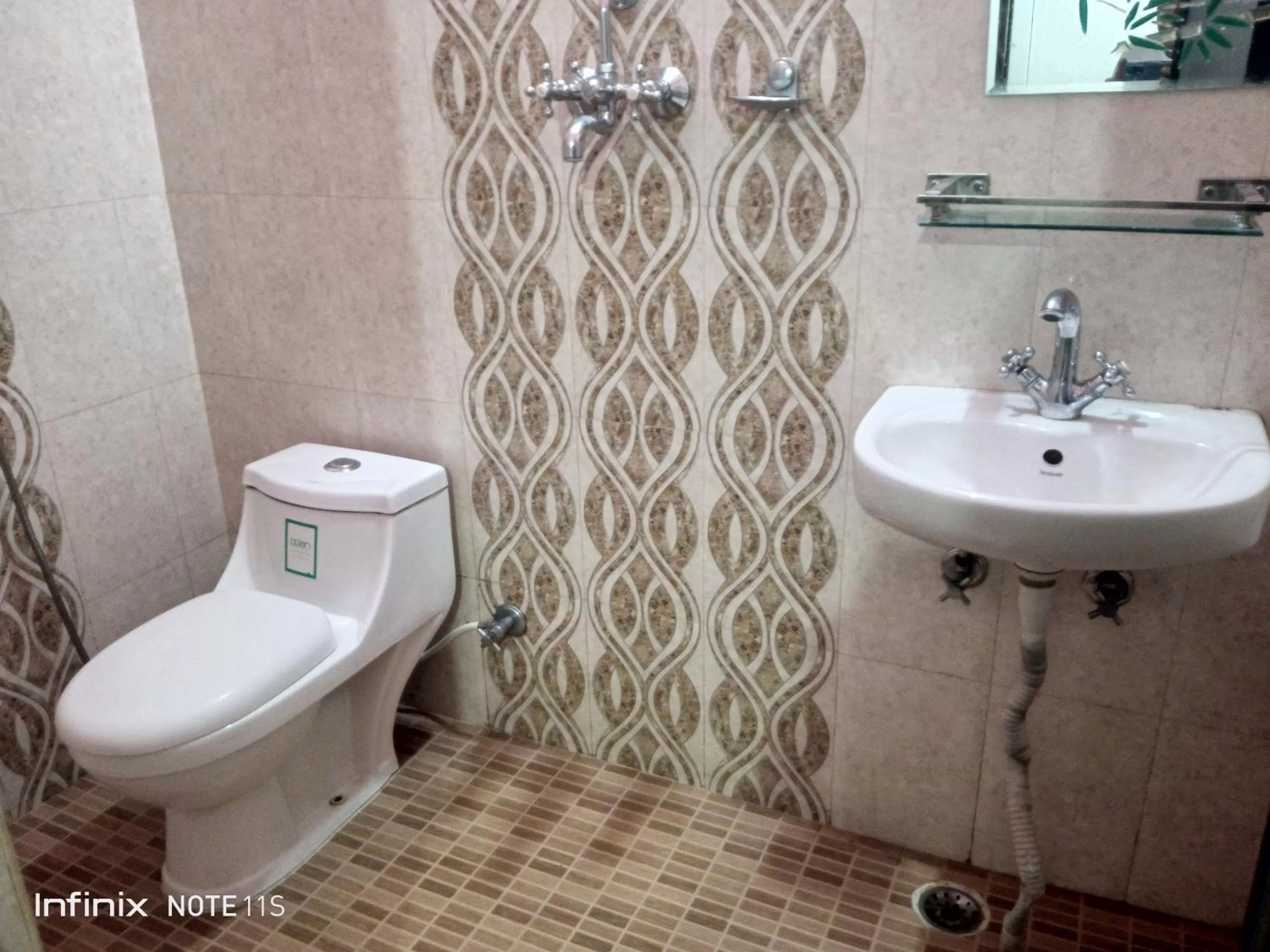 Toilet in Hotel Buttercup