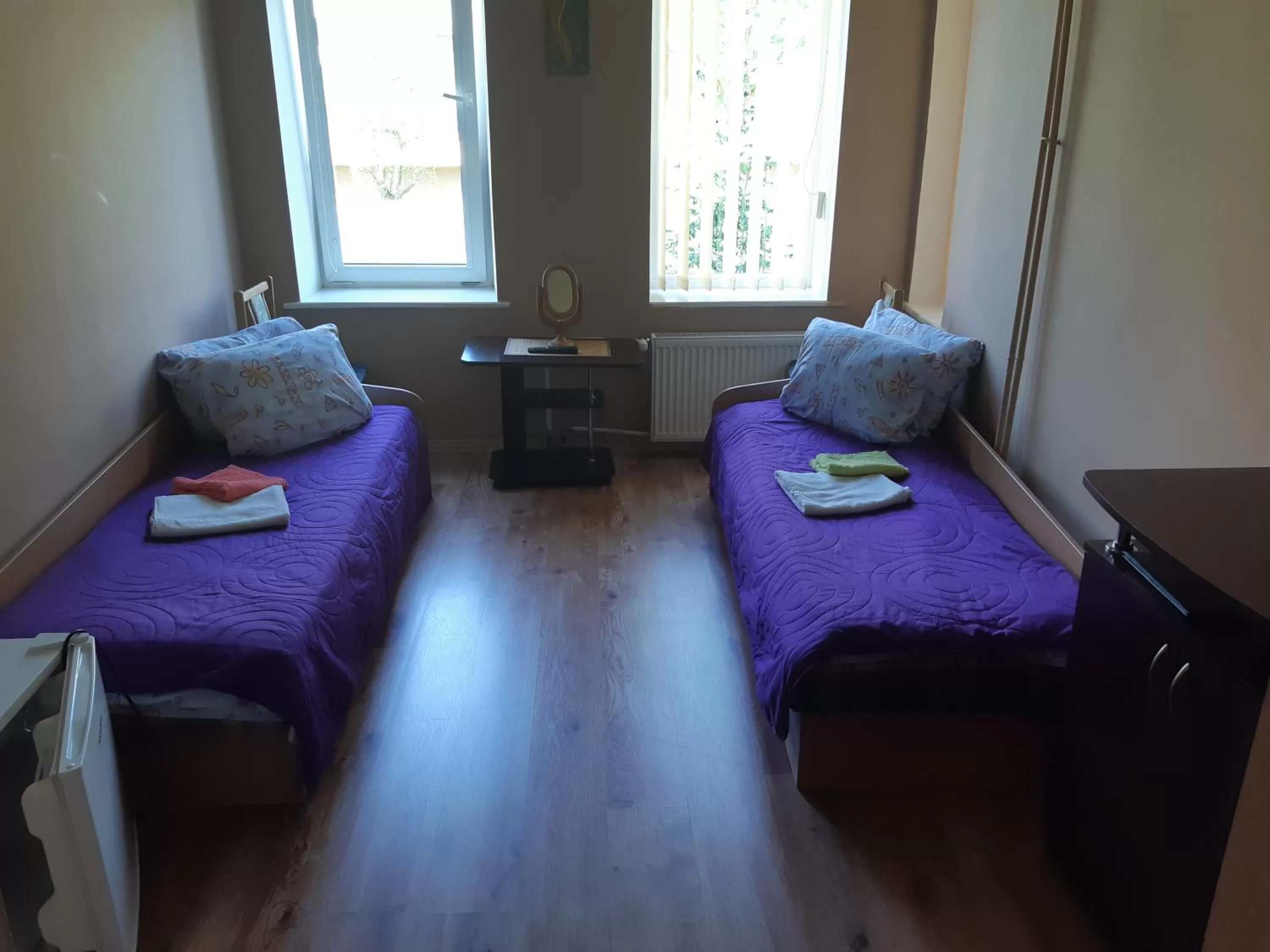 Photo of the whole room, Bed in Rugelis