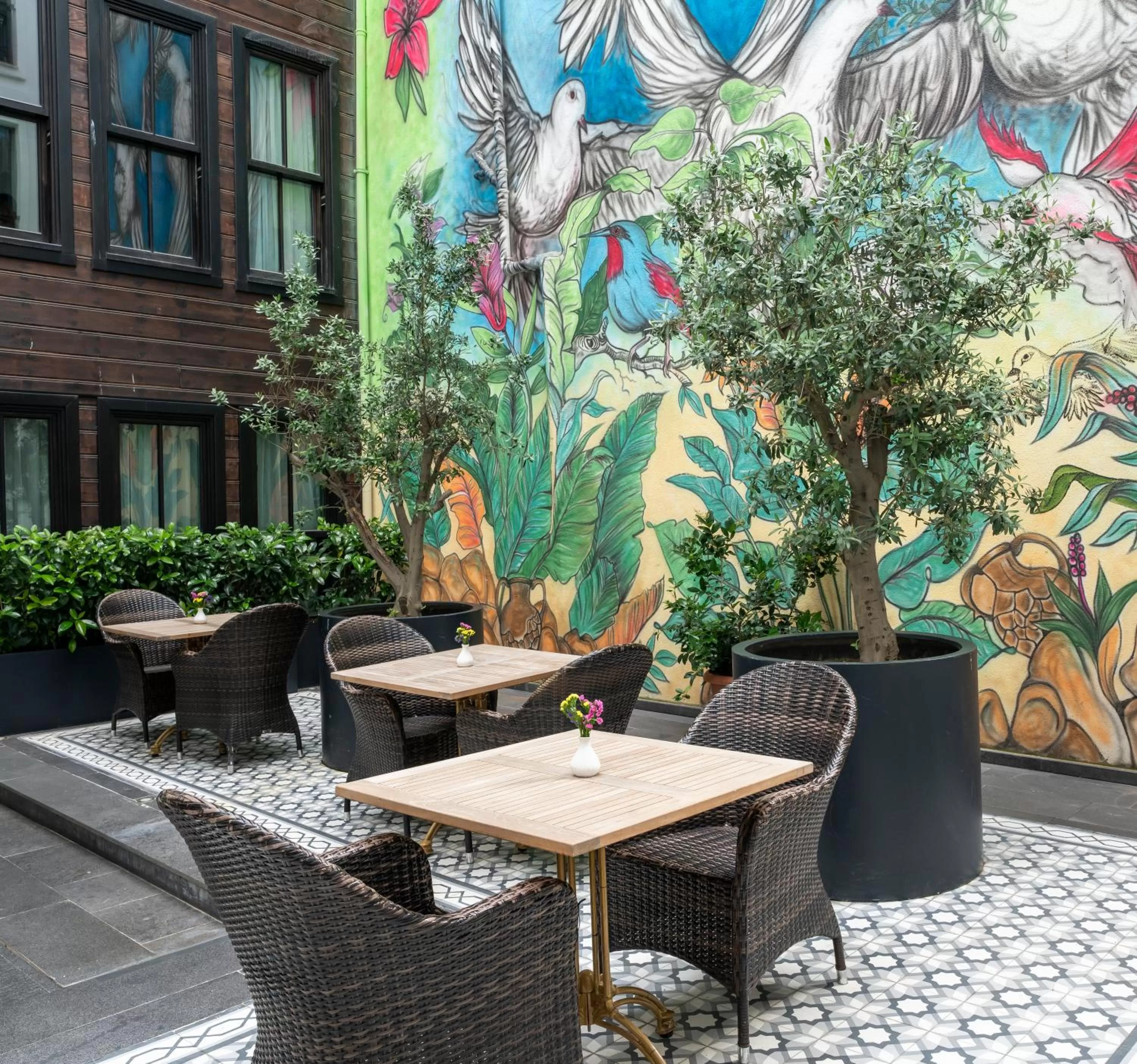 Inner courtyard view in Royan Hotel Hagia Sophia, a member of Radisson Individuals