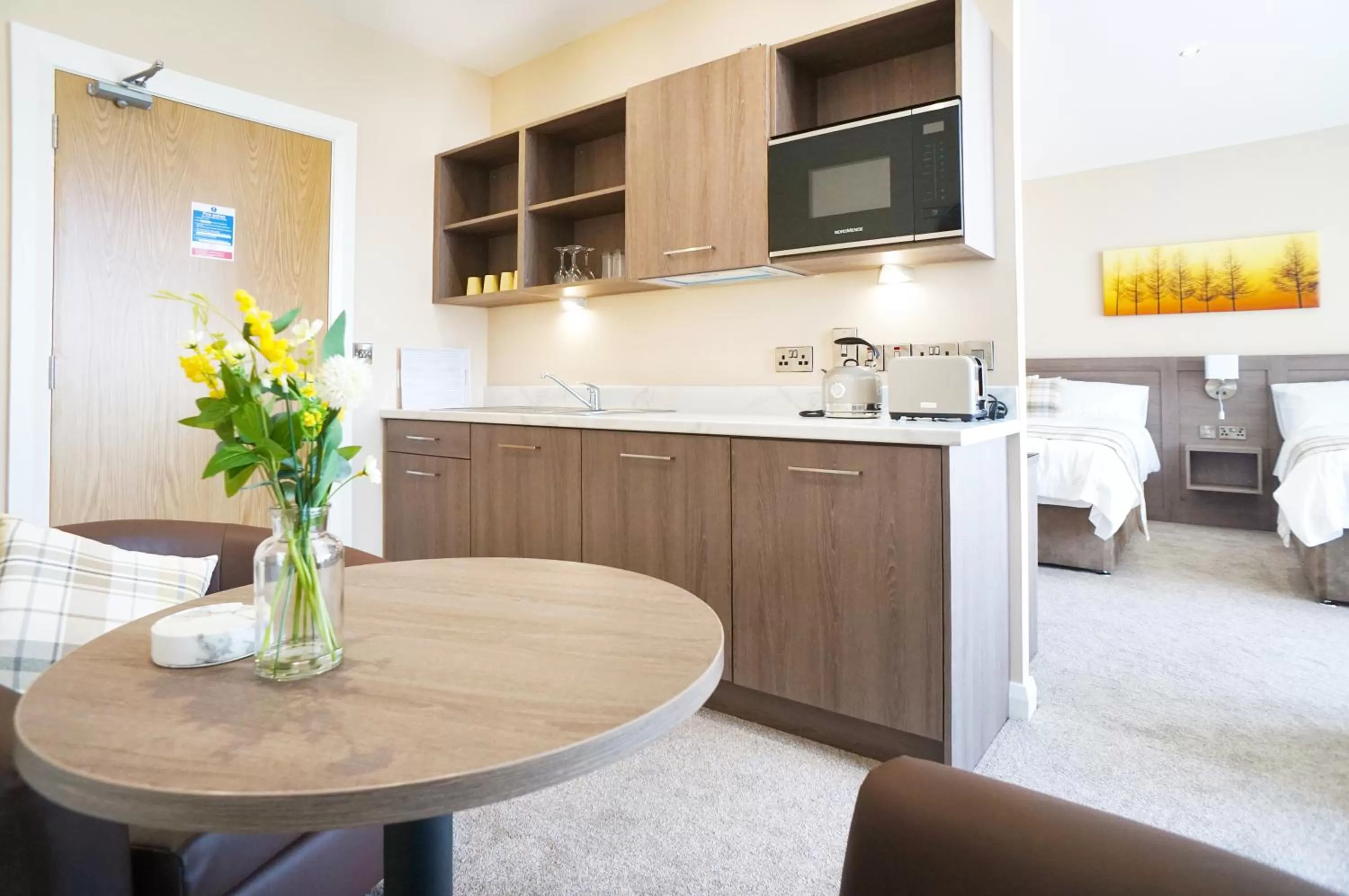 Kitchen or kitchenette in Bannview Bed & Breakfast