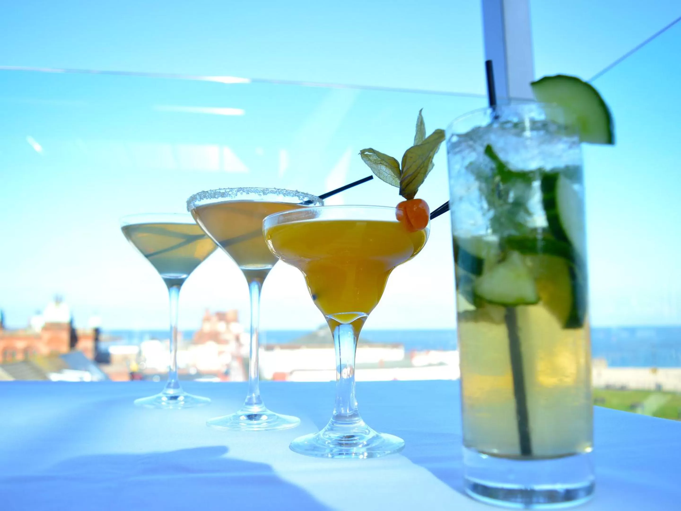 Alcoholic drinks in Cliff Hotel