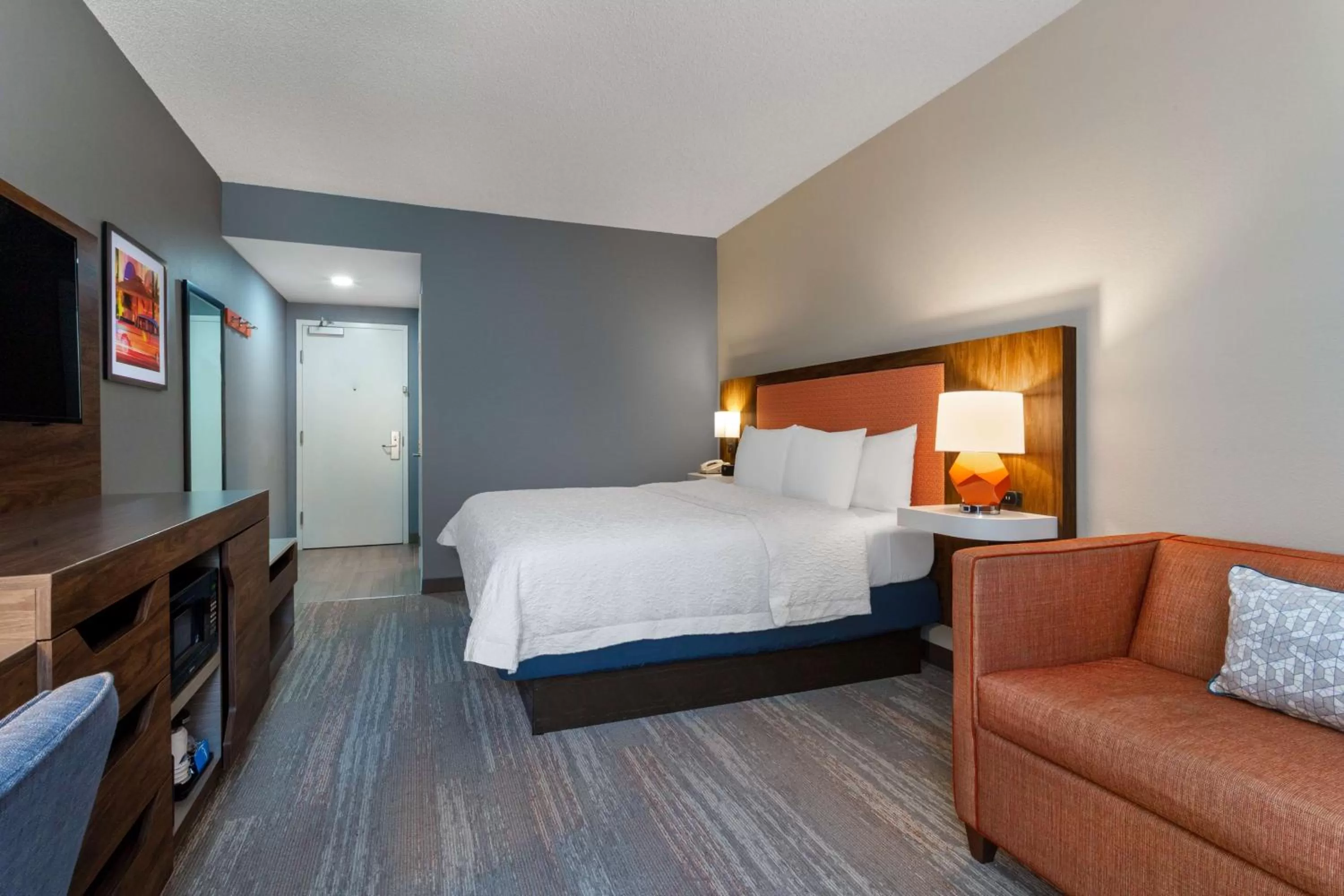King Room - Non-Smoking in Hampton Inn Commercial Boulevard-Fort Lauderdale