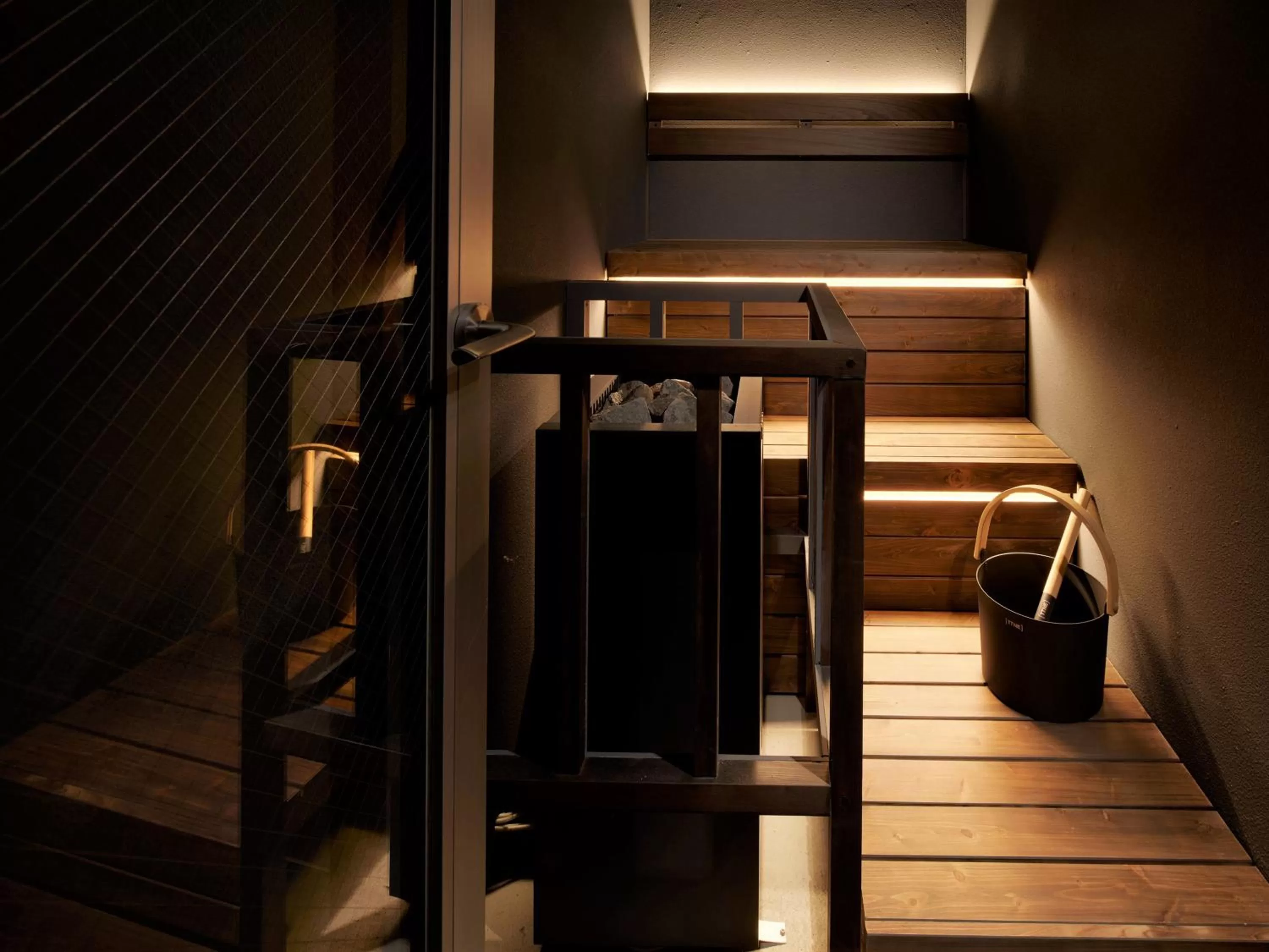 Sauna in hotel androoms Sapporo Susukino