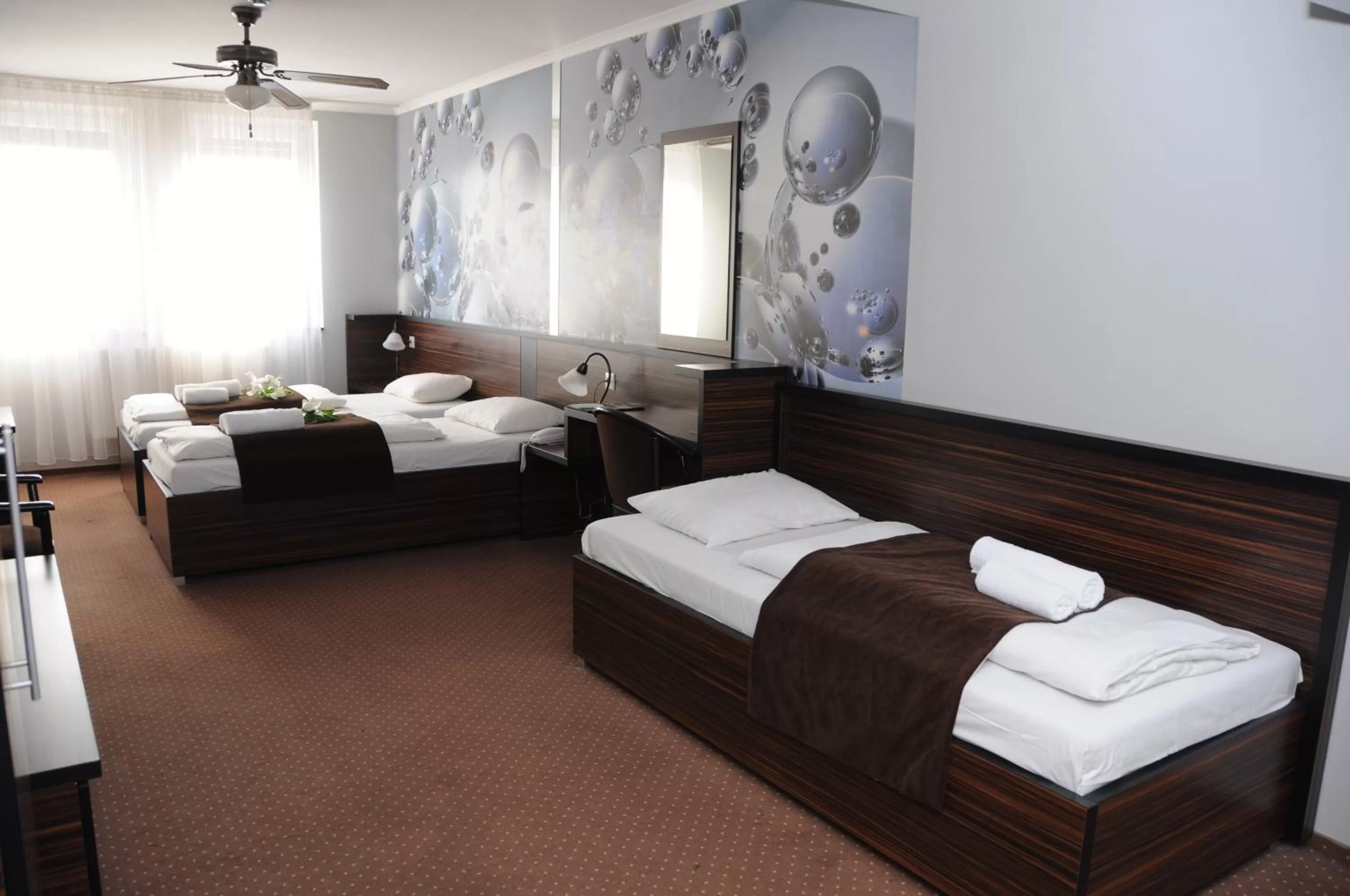 Bedroom, Bed in Green Hotel Budapest