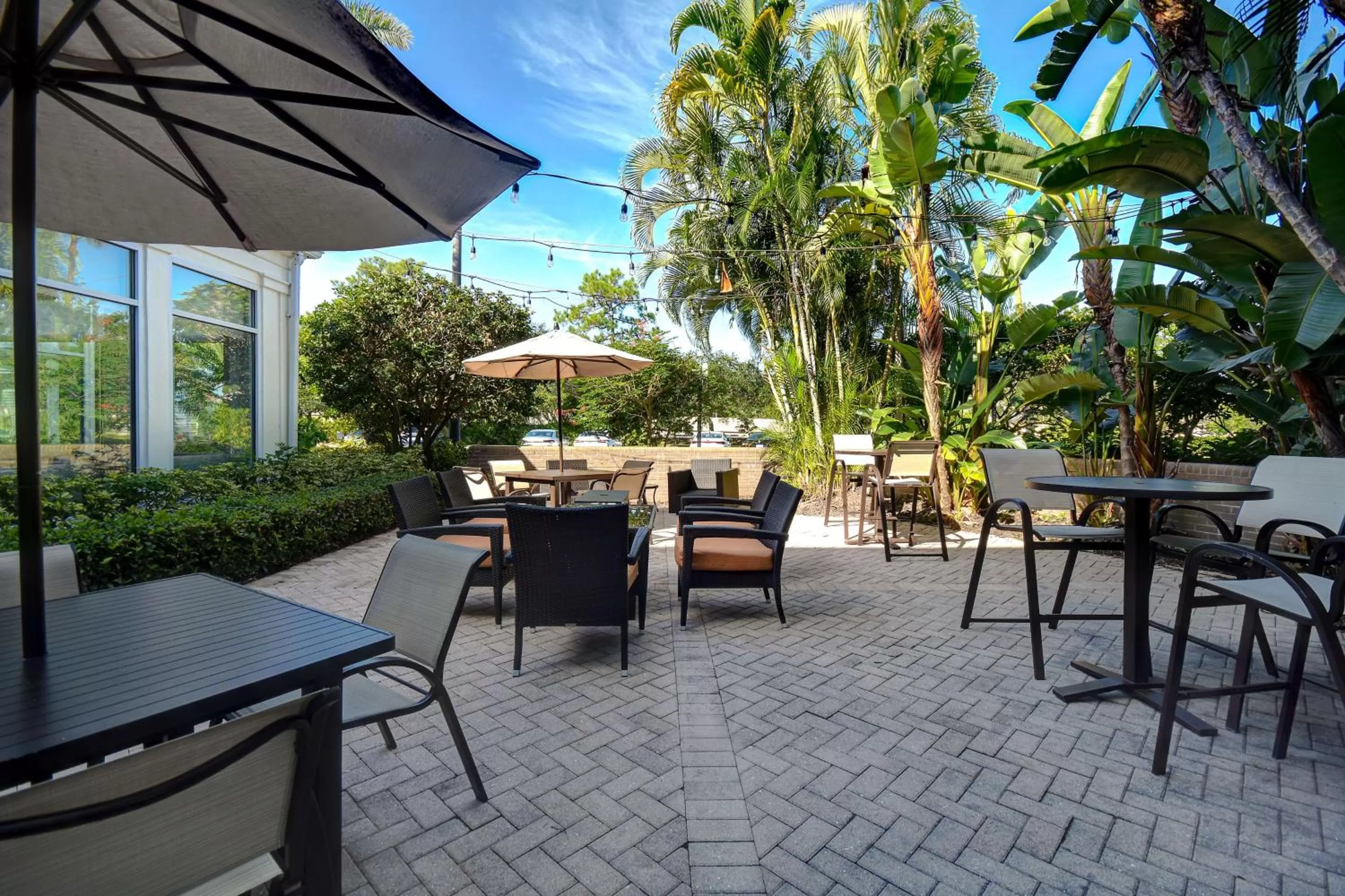 Patio in Hilton Garden Inn Fort Myers
