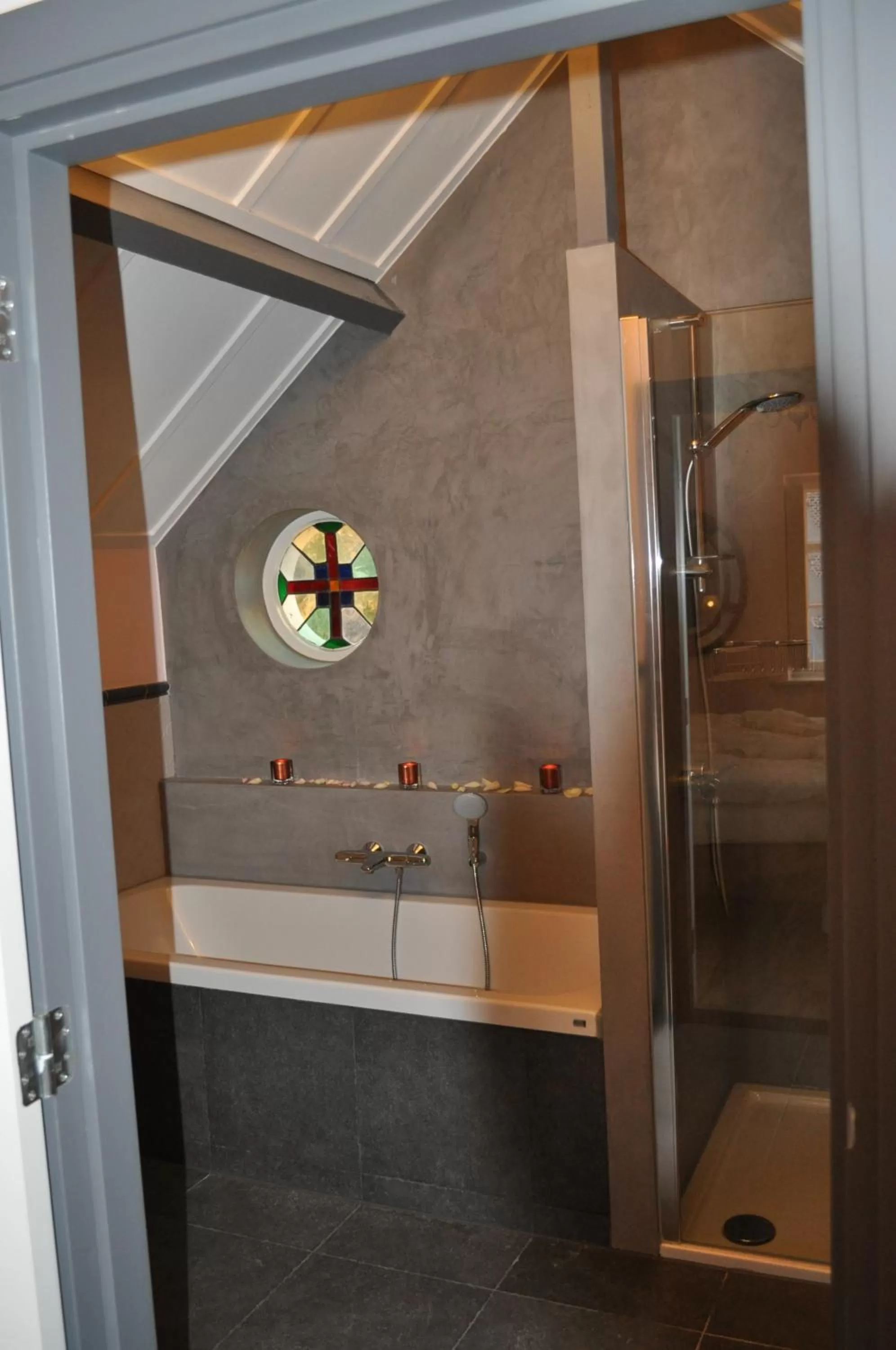 Shower in Kasteel Aldenghoor