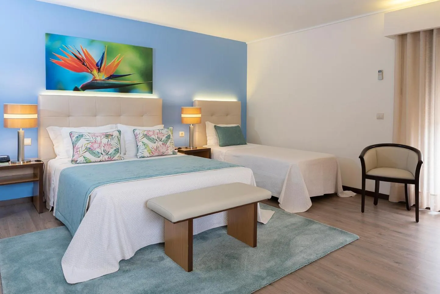 Bedroom, Bed in Hotel Jardim