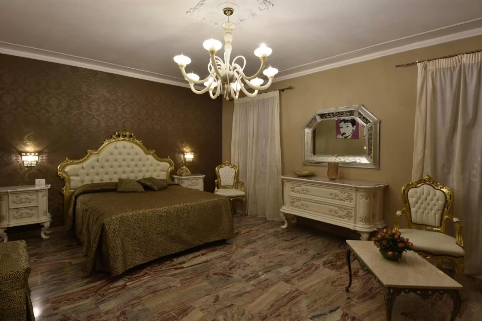 Photo of the whole room, Bed in Ca' del Cinema B&B