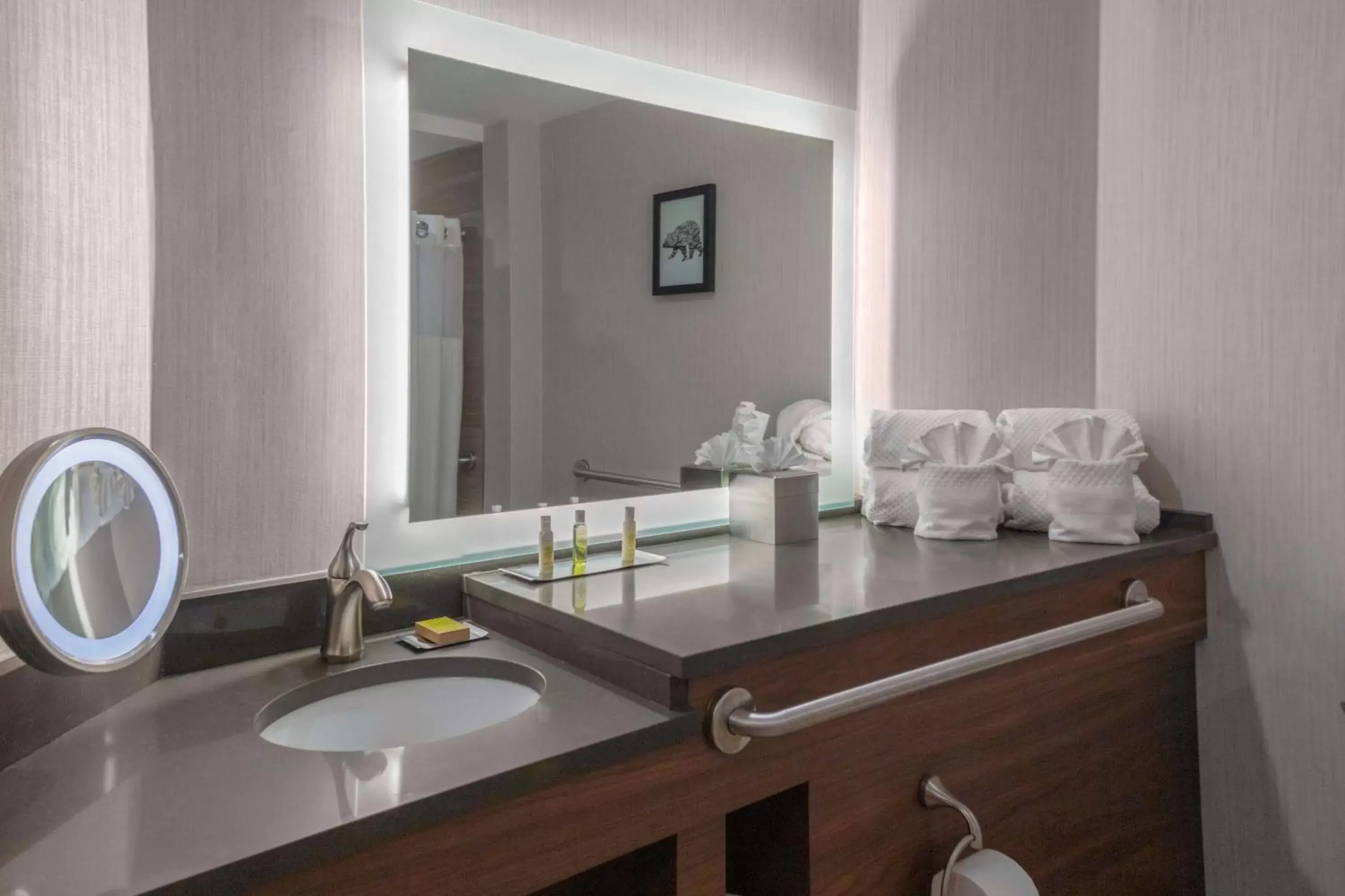 Deluxe Queen Room with Roll-in Shower - Mobility/Hearing Accessible in DoubleTree by Hilton Hotel Burlington Vermont Deluxe Queen Room with Roll-in Shower - Mobility/Hearing Accessible in DoubleTree by Hilton Hotel Burlington Vermont