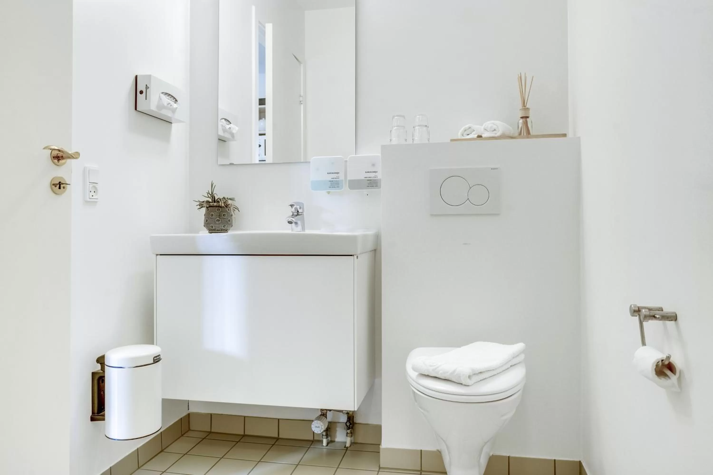 Bathroom in Skagen Harbour Hotel