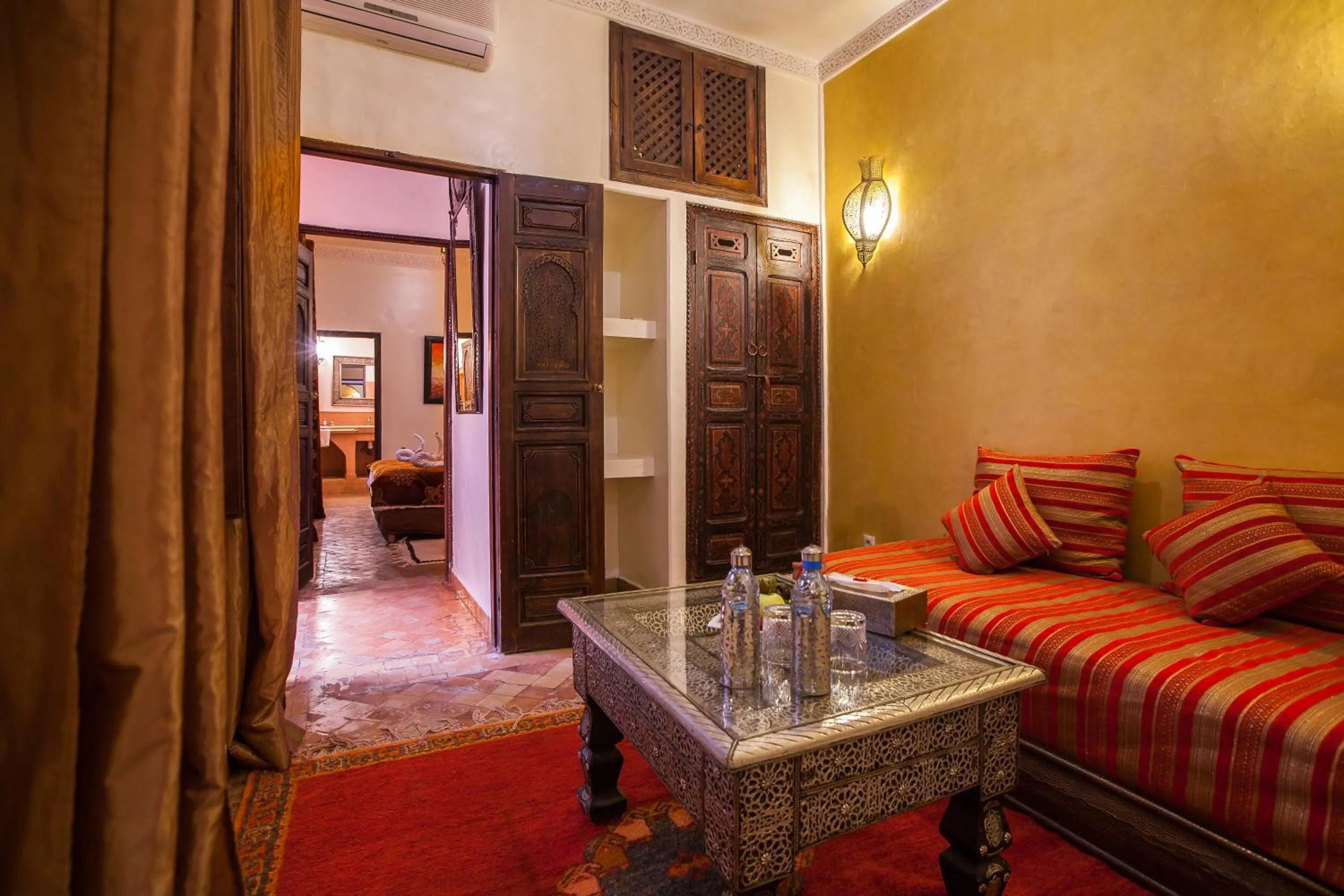 Seating area in Riad Alaka