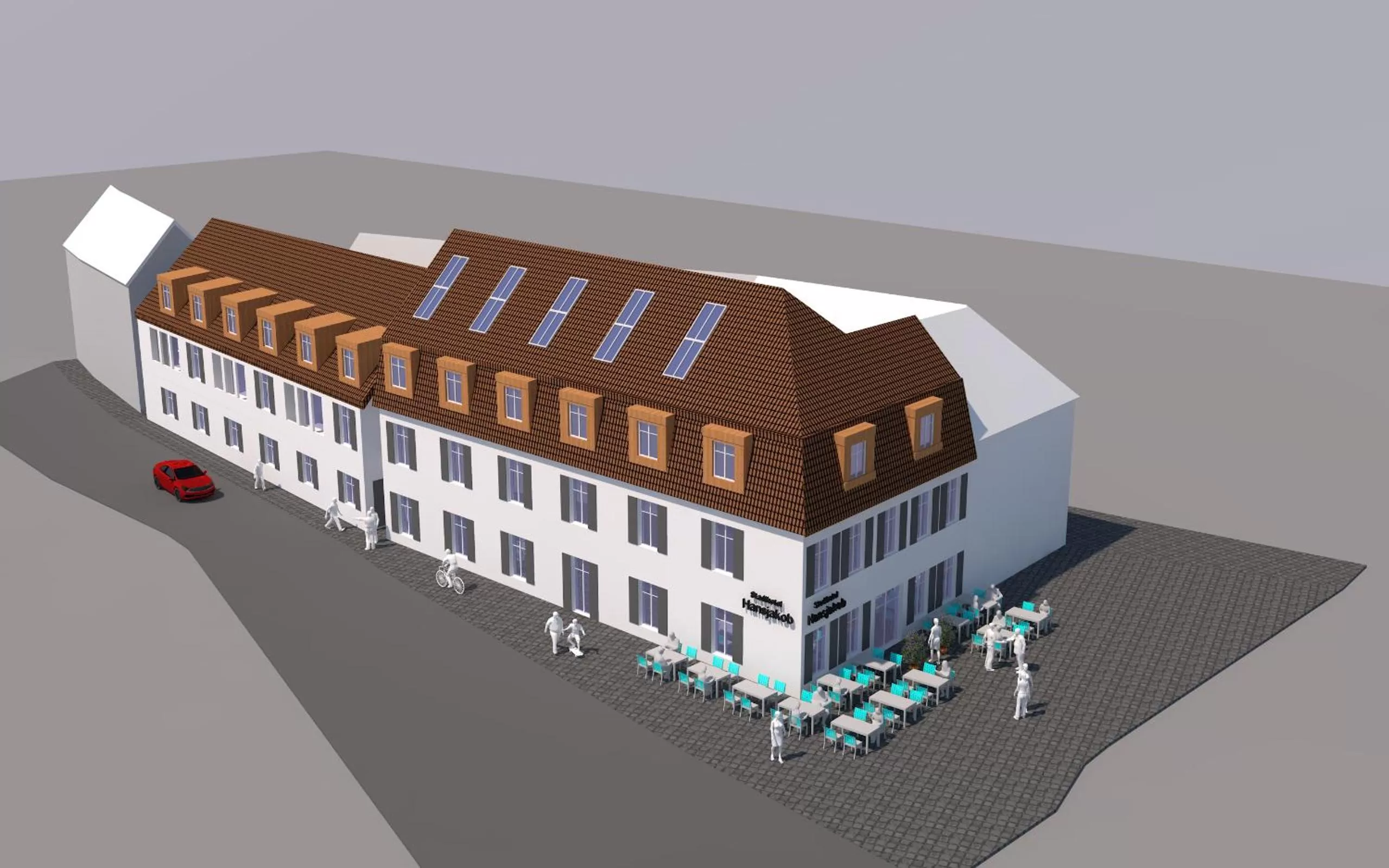 Property building in Stadthotel Haslach