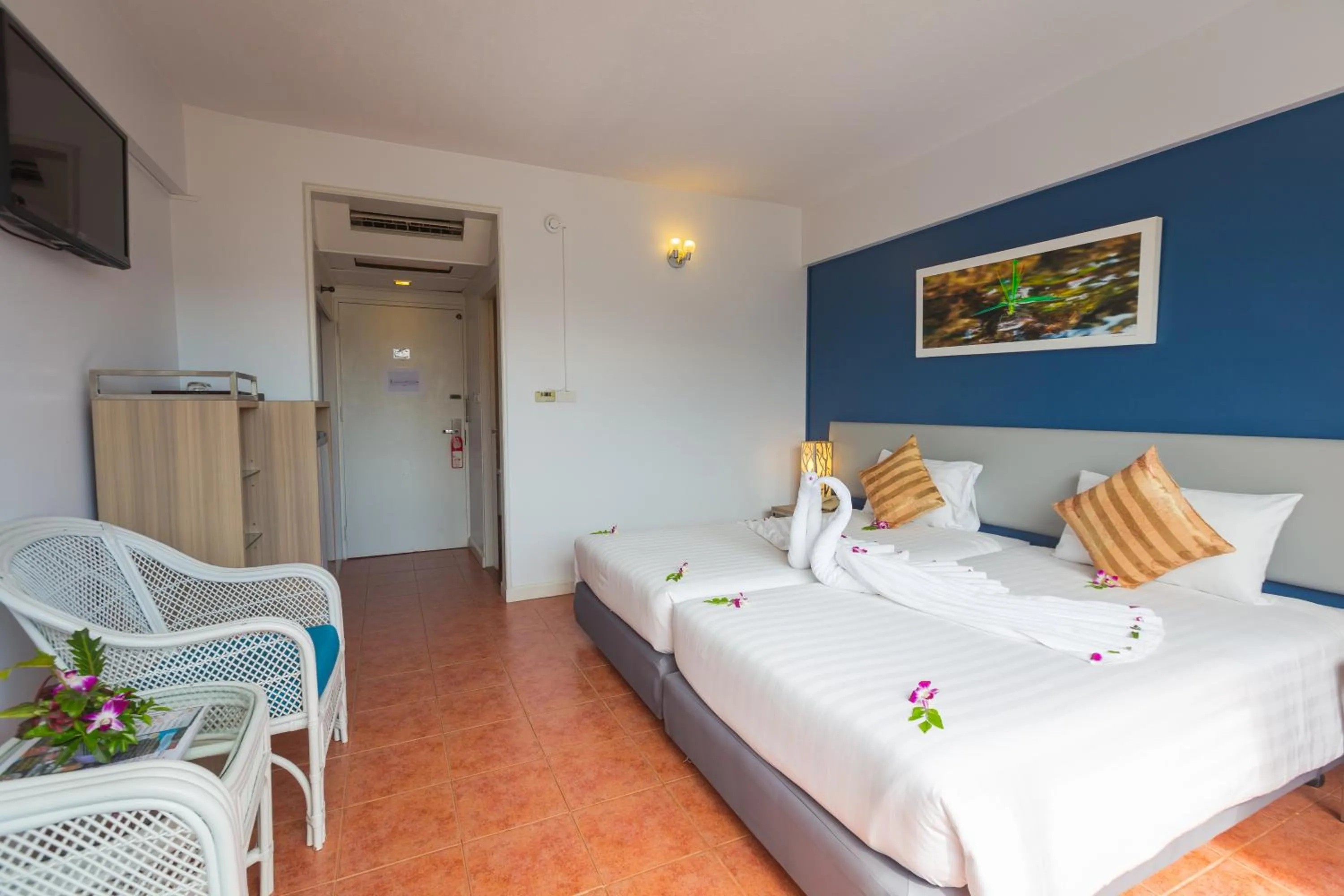 Bedroom, Bed in ON Hotel Phuket - SHA