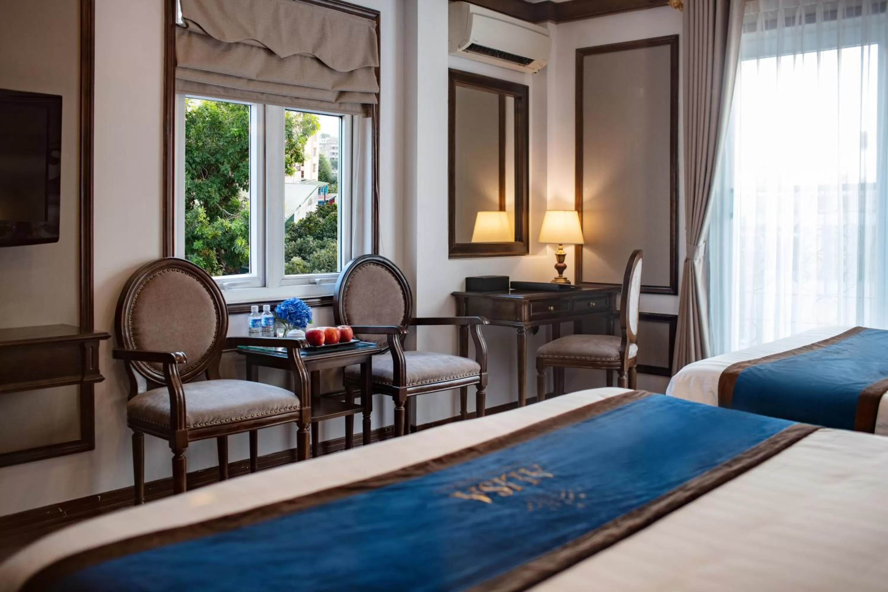 Balcony/Terrace, Bed in Alisa Hotel & Spa