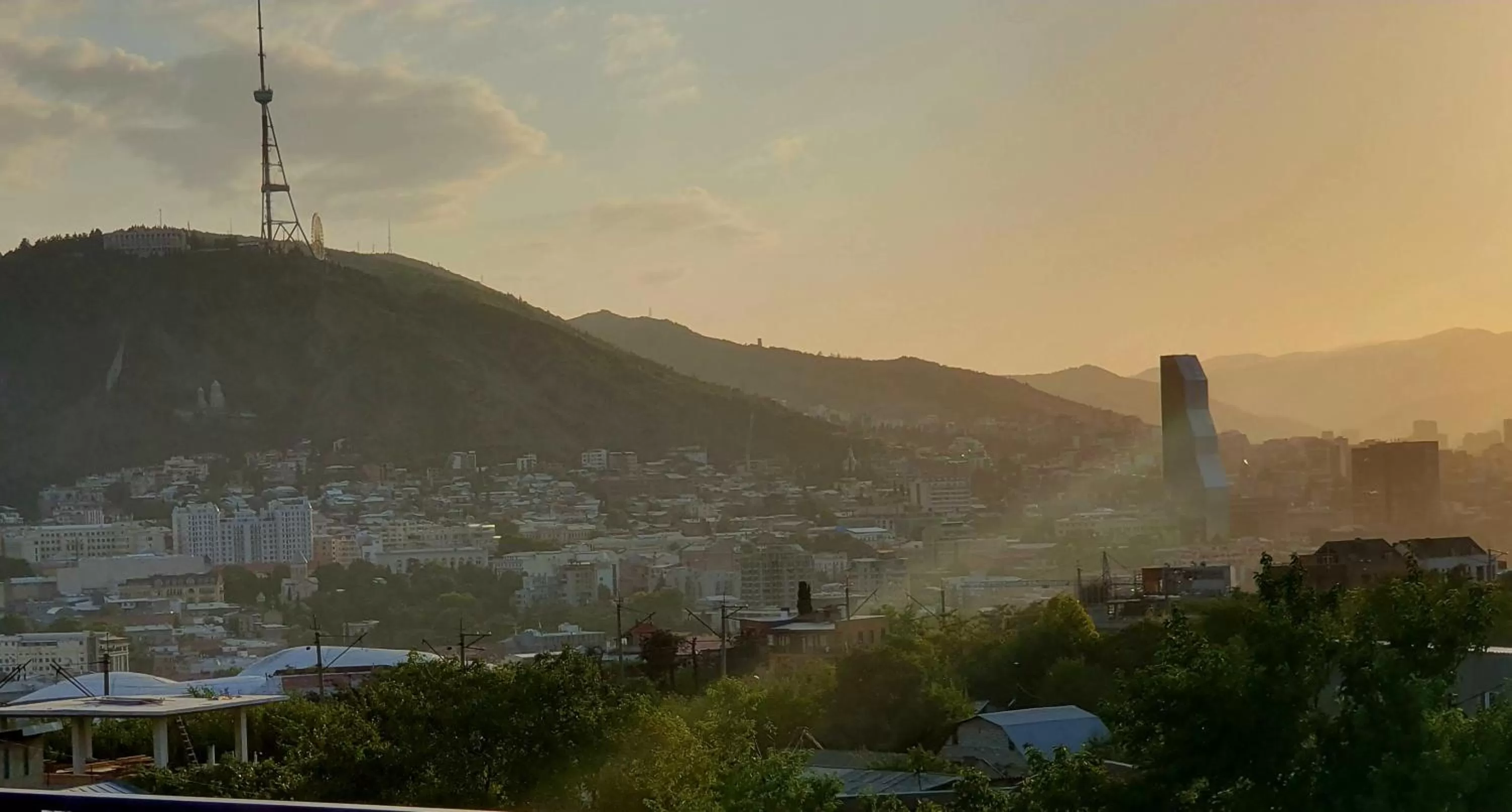 City view, Mountain View in Hotel BaniHills Tbilisi
