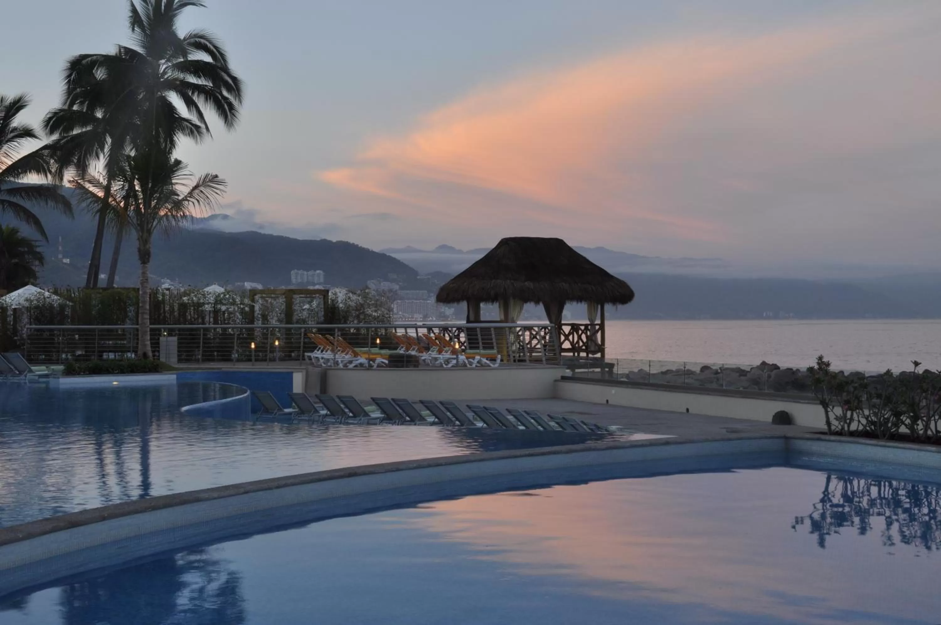 Swimming pool in Sunset Plaza Beach Resort Puerto Vallarta All Inclusive