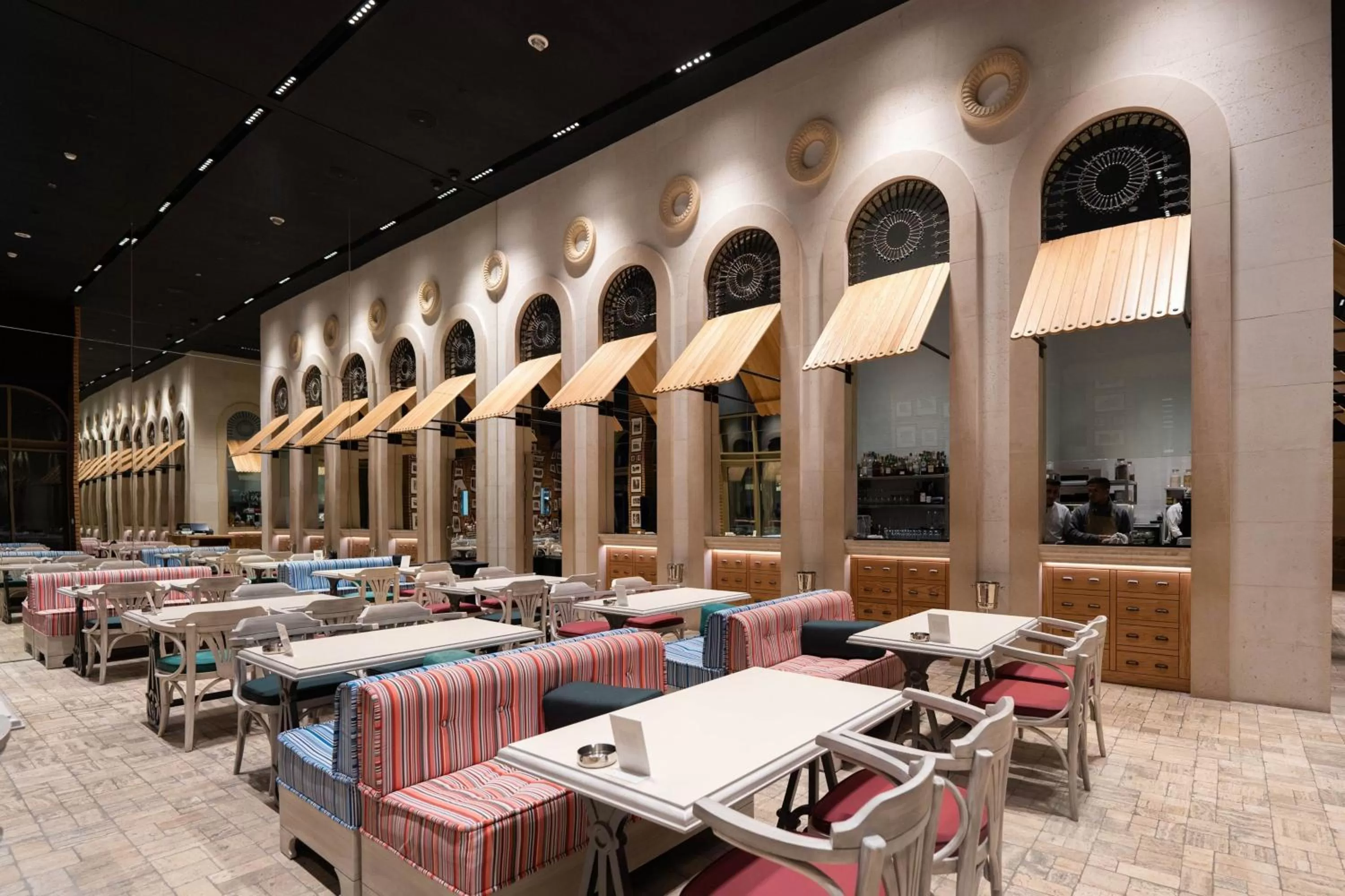 Restaurant/places to eat in The St. Regis Marsa Arabia Island, The Pearl Qatar