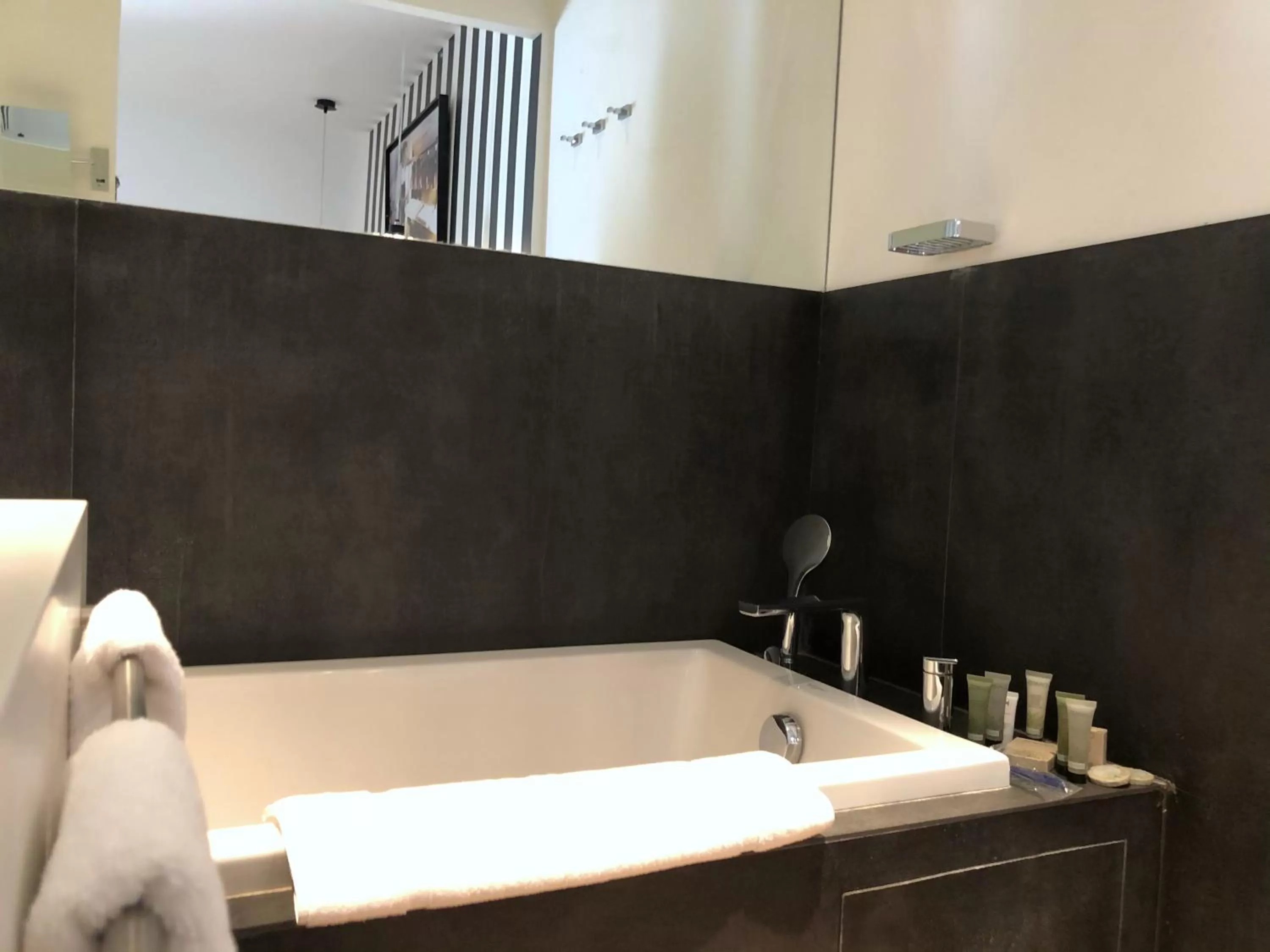 Bathroom in Le Pré du Moulin - Maison Alonso - Hôtel & Restaurant