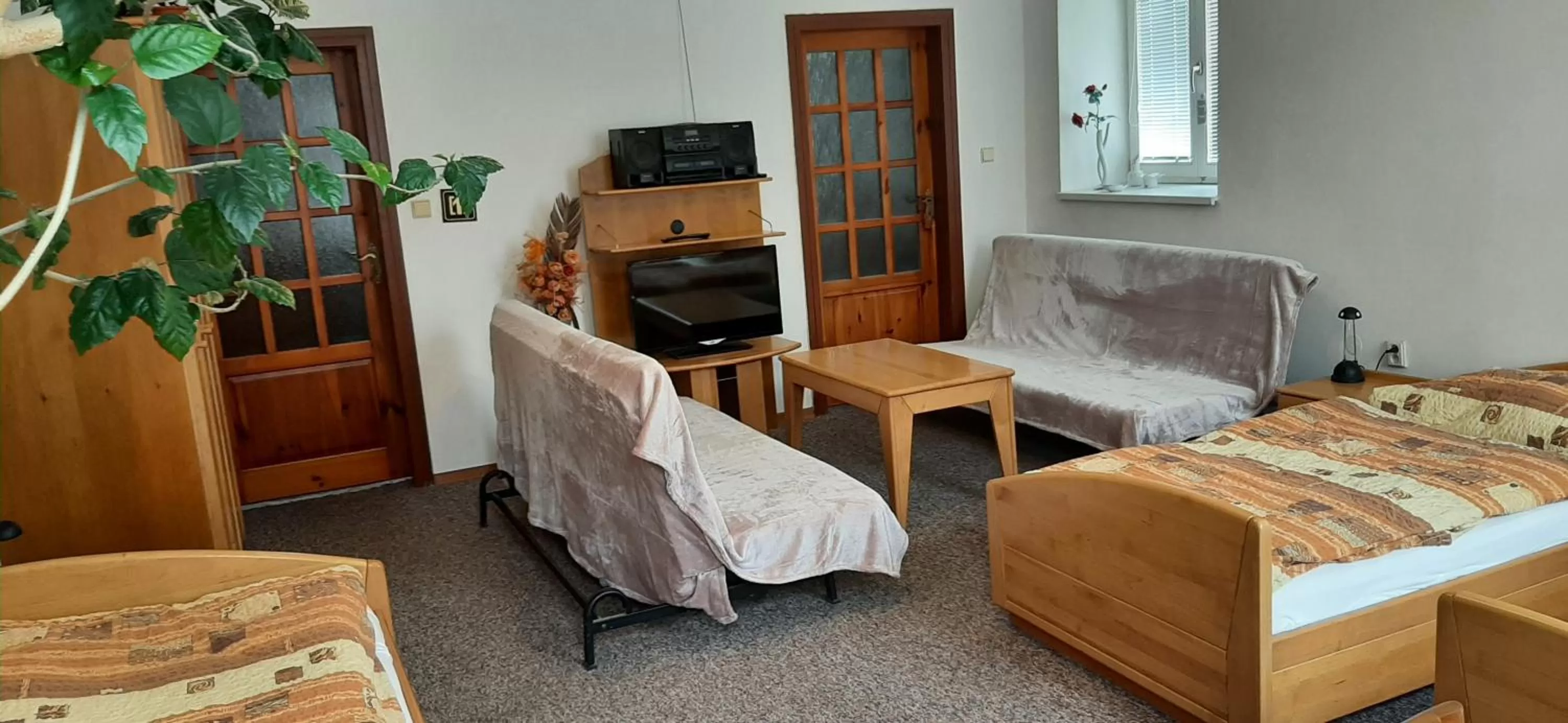 Bedroom, Bed in Pension Fontána Svitavy