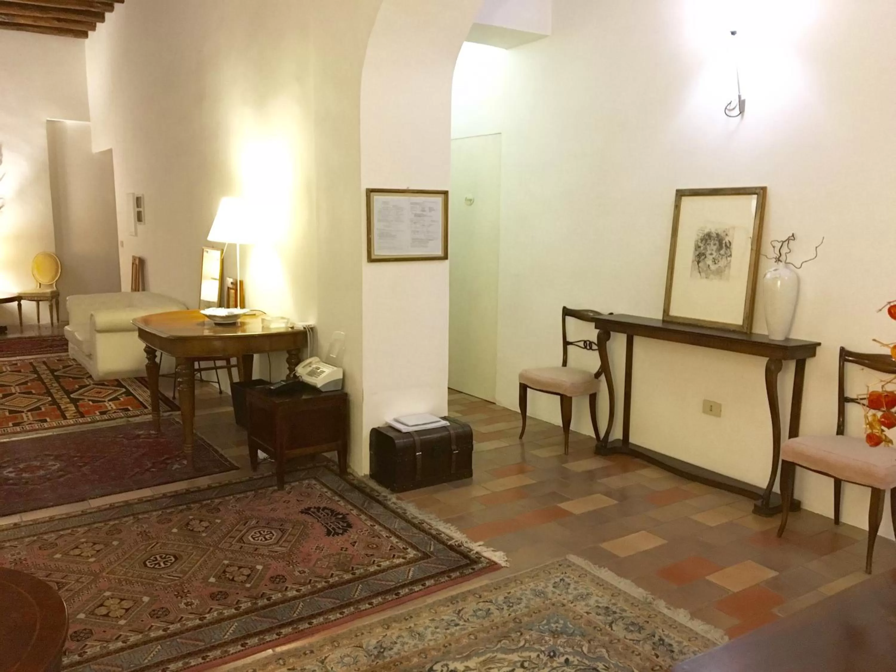 Lobby or reception in Vicolo del Lupo Guesthouse