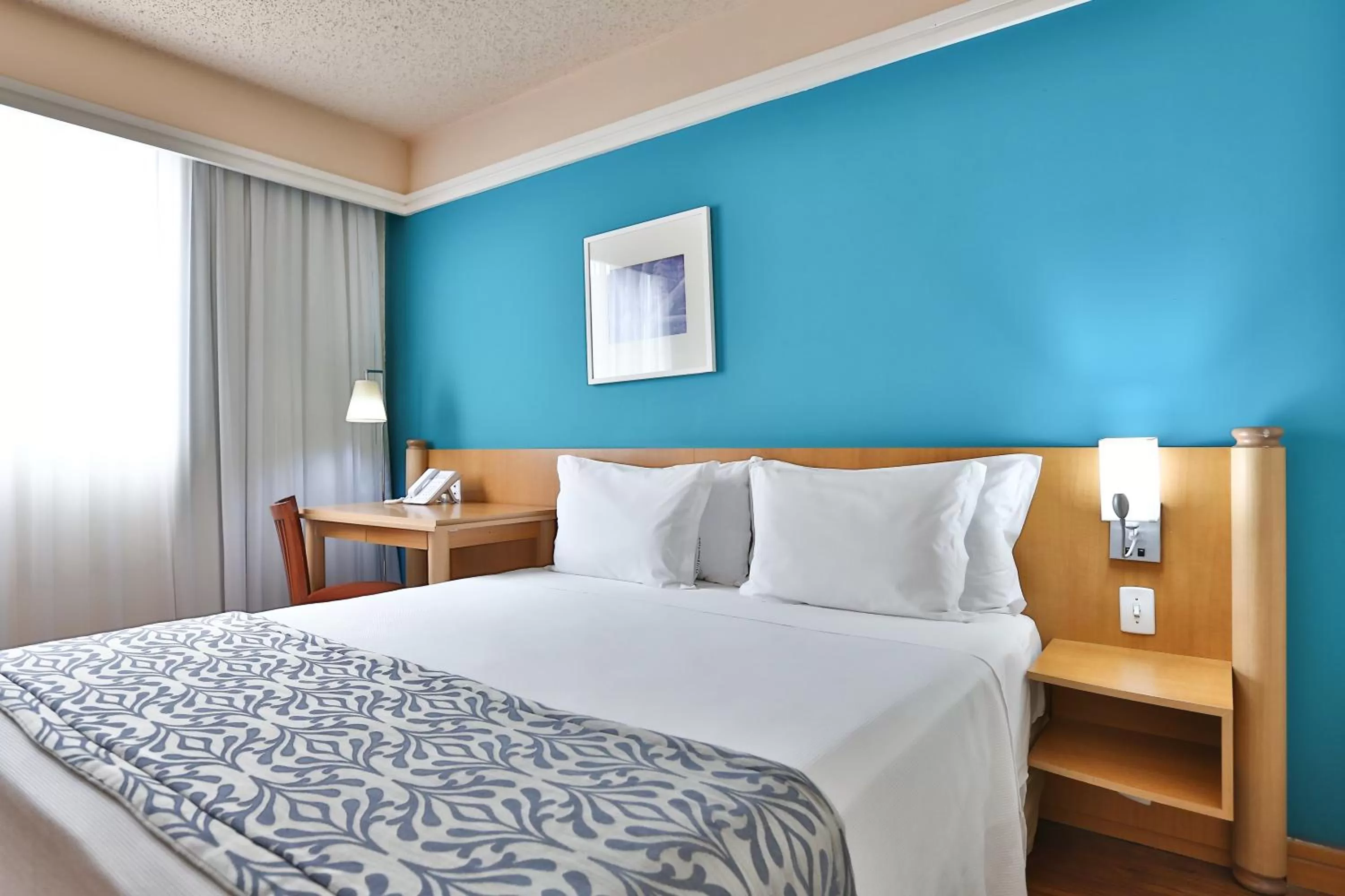 Bed in Slaviero São Paulo Downtown