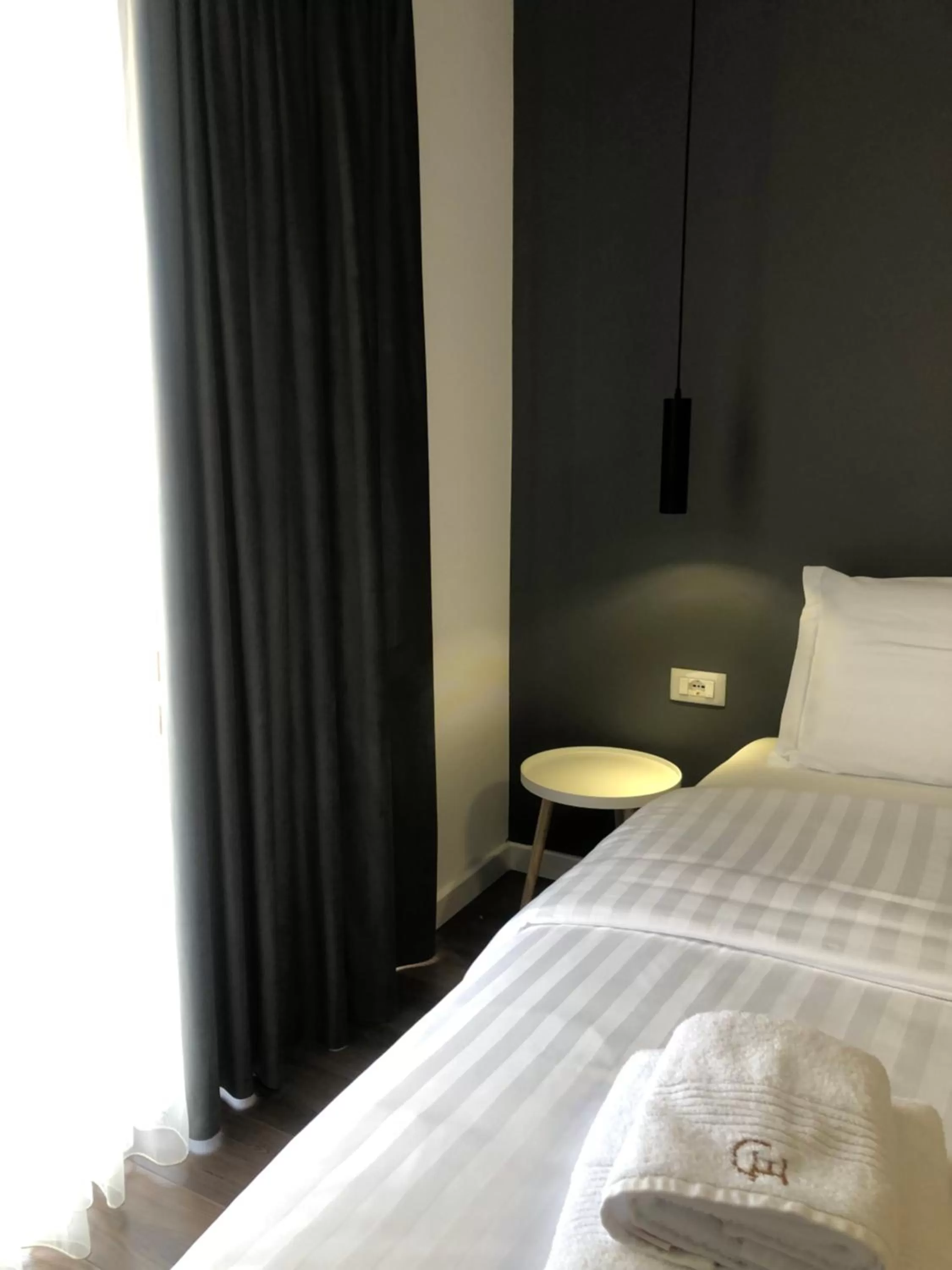 Bed in Grand Hotel Pogradec