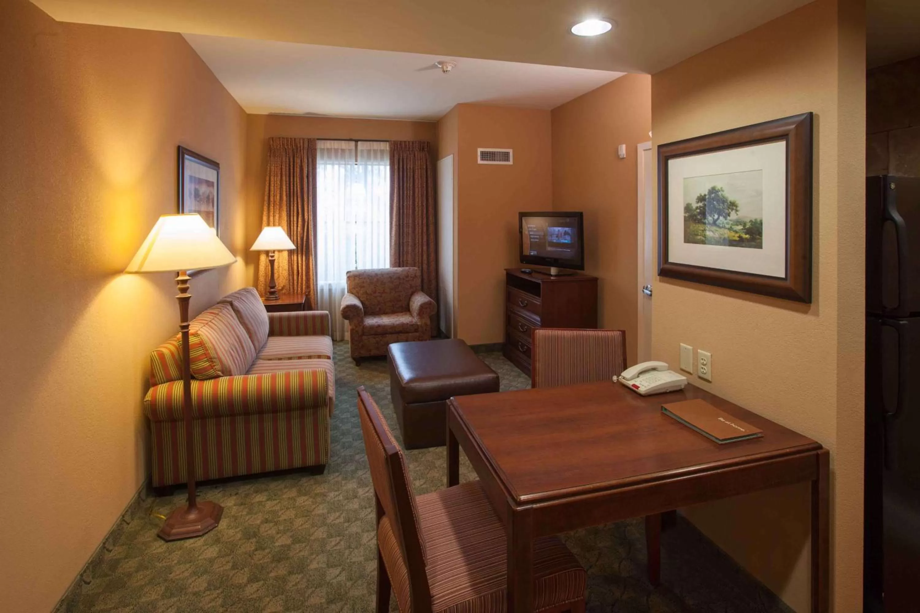 Living room in Homewood Suites by Hilton San Antonio North